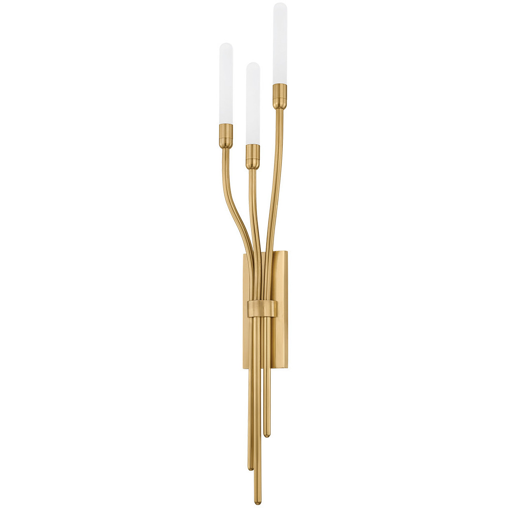 Amalthea LED 4.75 inch Vintage Brass ADA Wall Sconce Wall Light