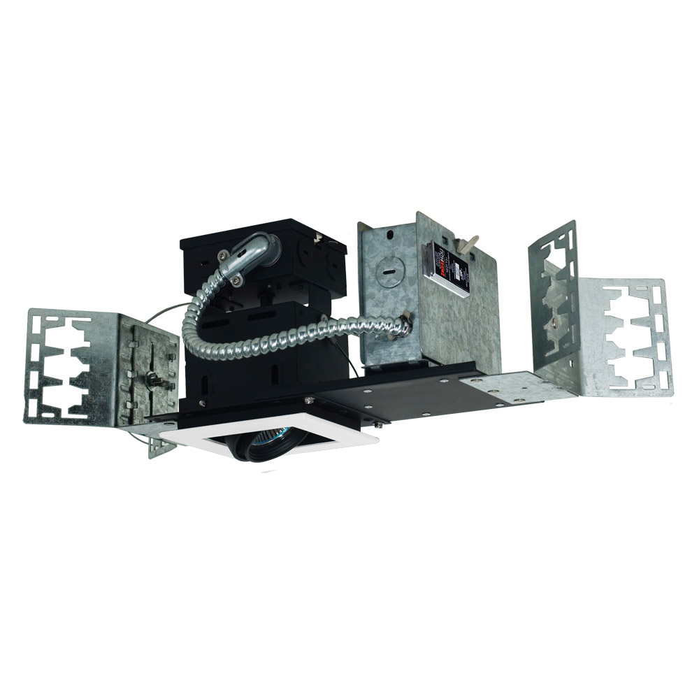 Signature MR16 White & Black Recessed Lighting in White/Black
