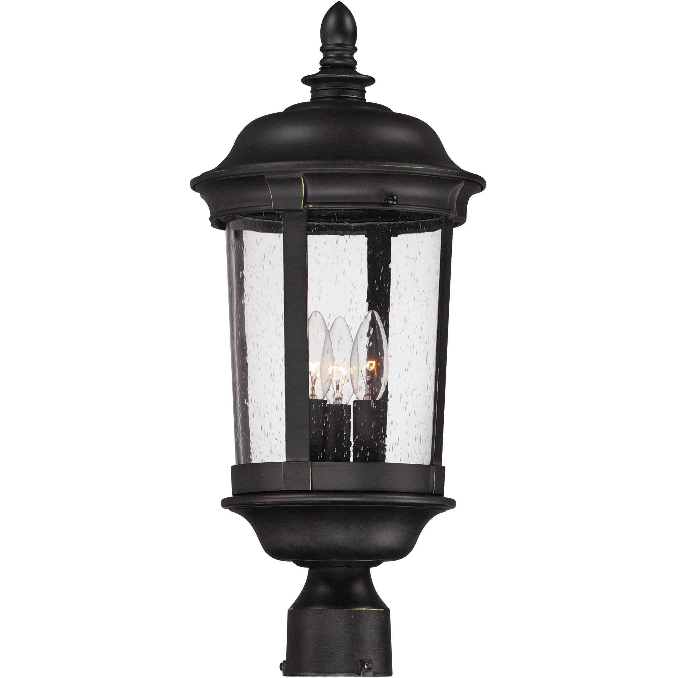 Dover VX 3 Light 21 inch Bronze Outdoor Pole/Post Mount