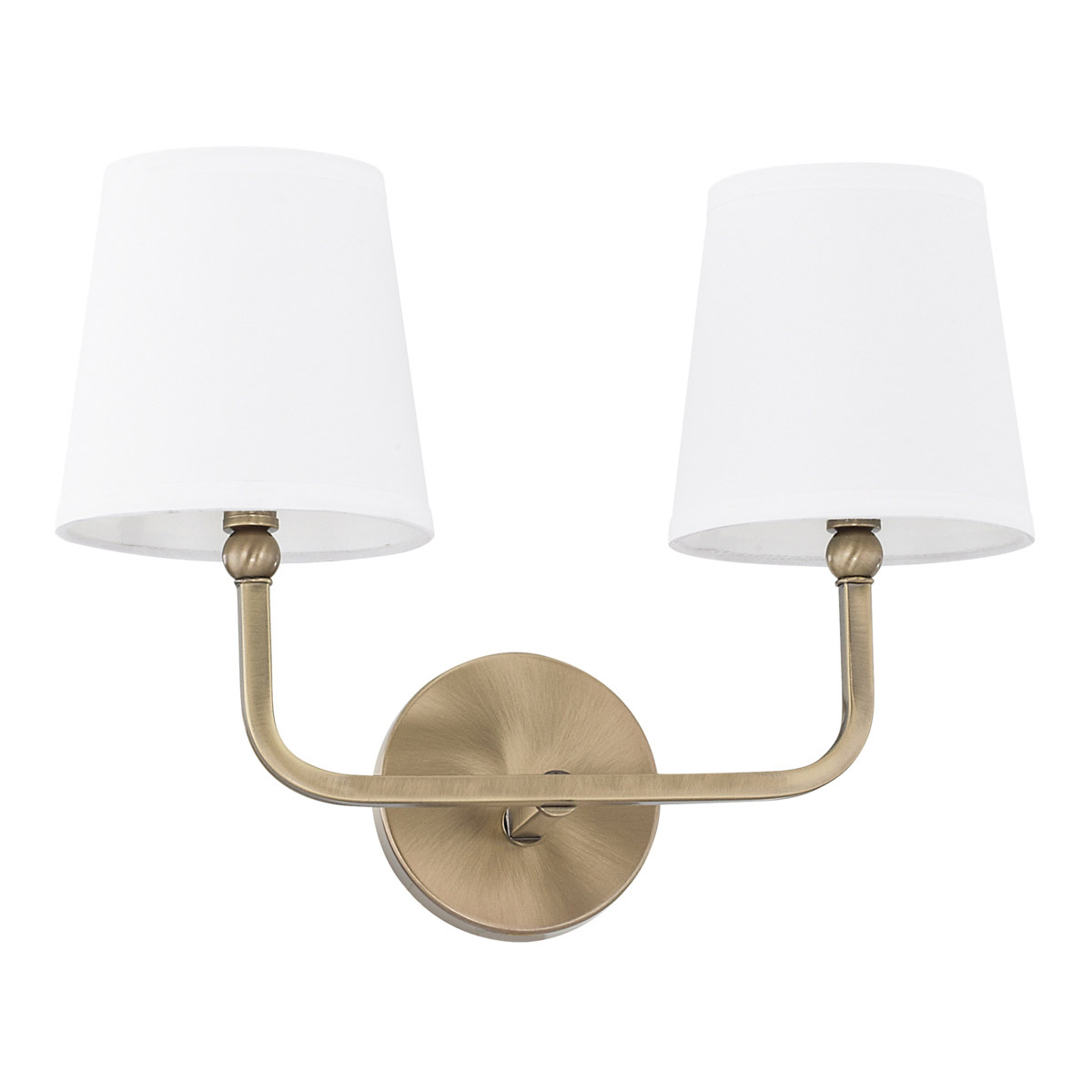 Capital Lighting Dawson 2 Light 16 inch Aged Brass Vanity Light Wall Light 119321AD-674 - Open Box