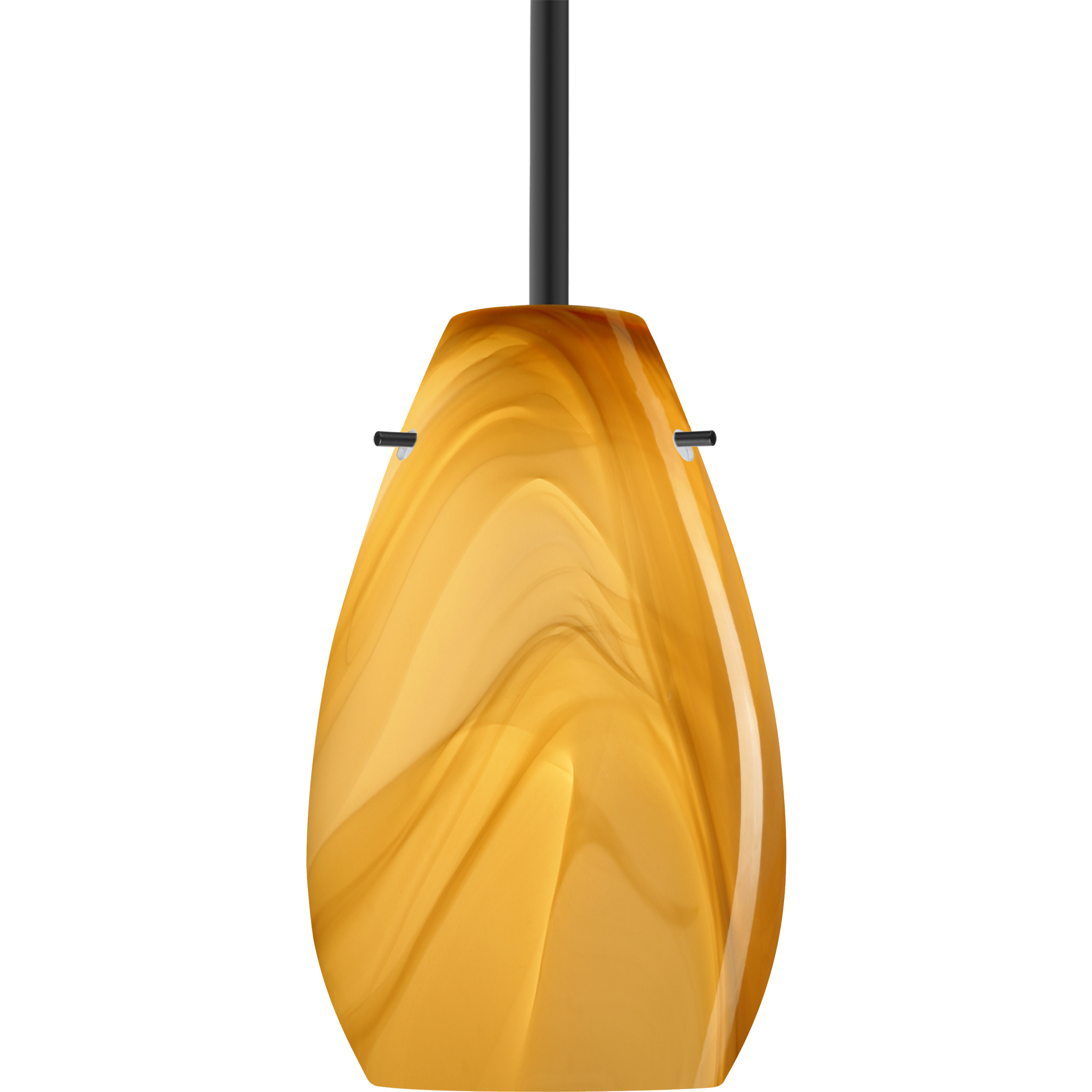 Pera 9 LED Black Stem Pendant Ceiling Light
