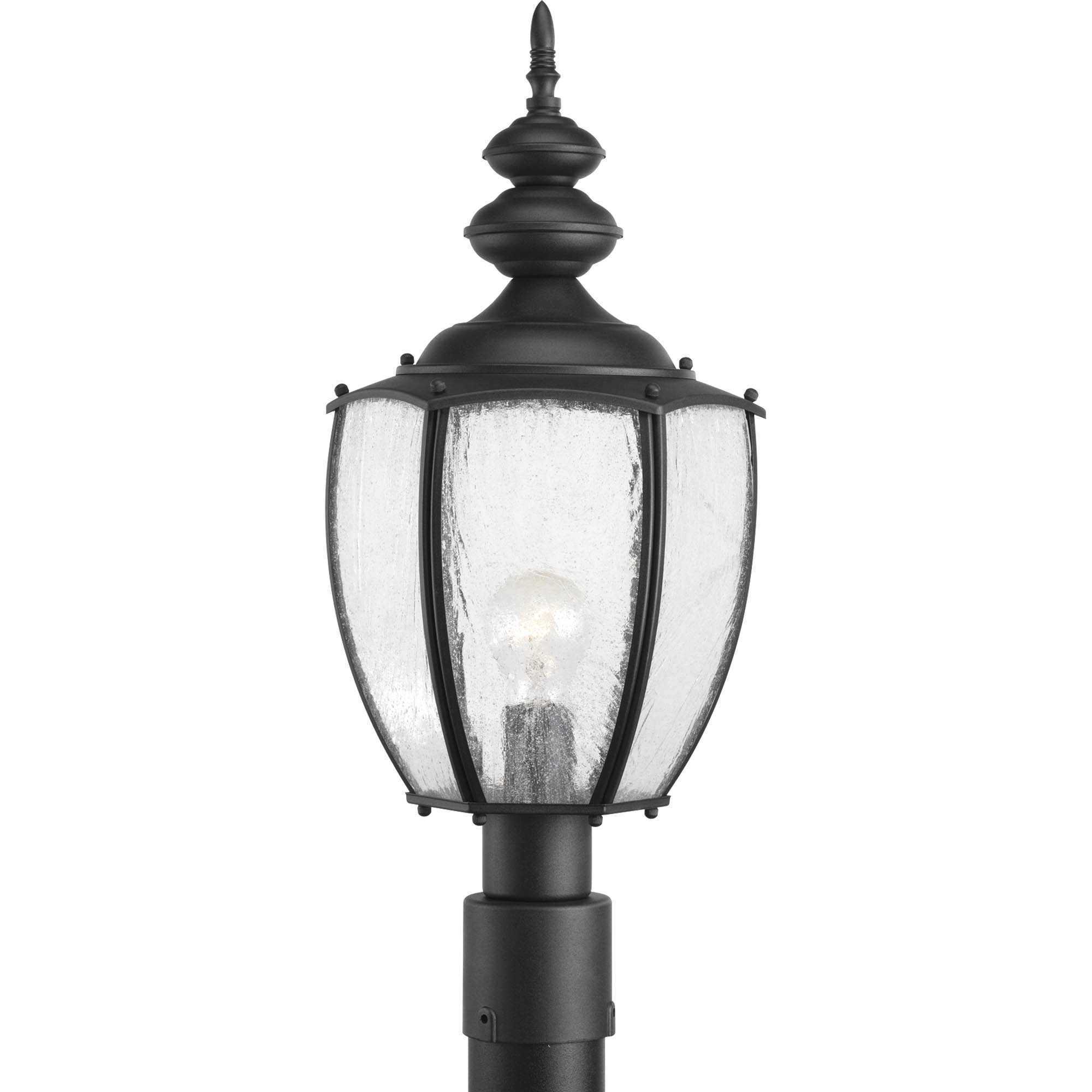 Roman Coach 1 Light 23 inch Textured Black Outdoor Post Lantern