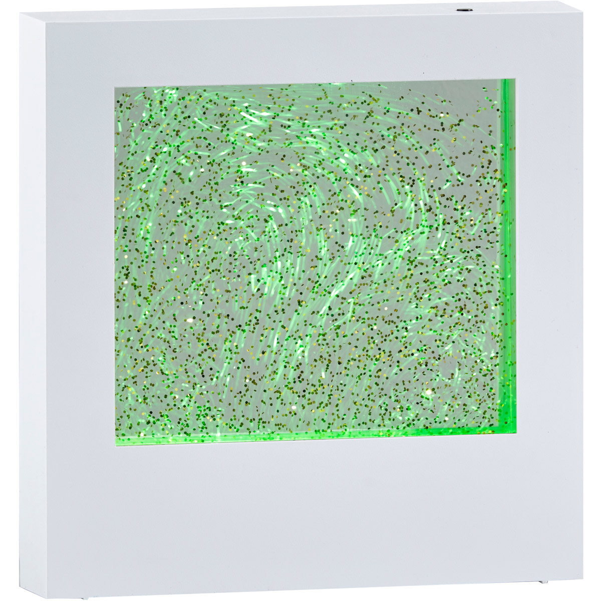 Glitter 9 inch 0.13 watt White Light Box Portable Light, Simplee Adesso