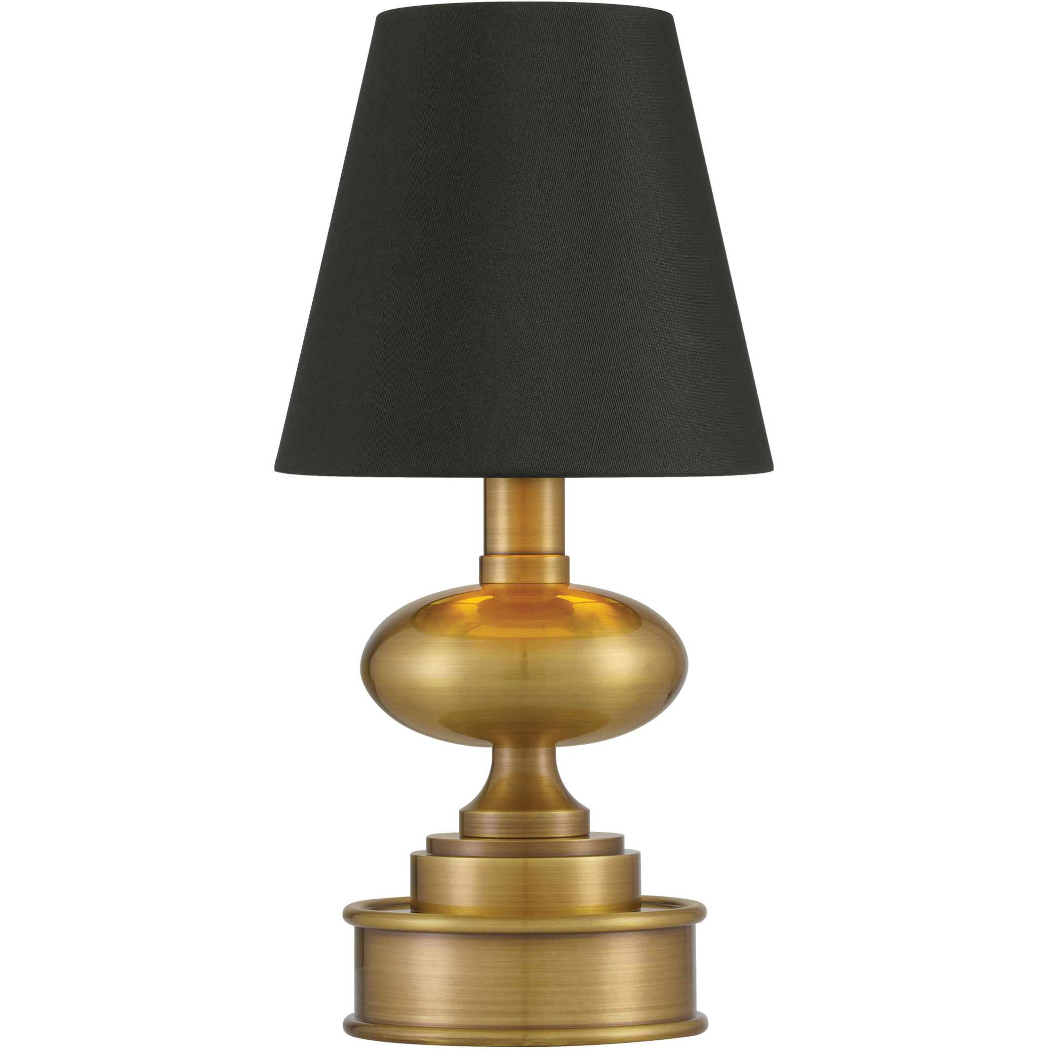 Galavant 12 inch 3 watt Polished Antique Brass Cordless Table Lamp Portable Light