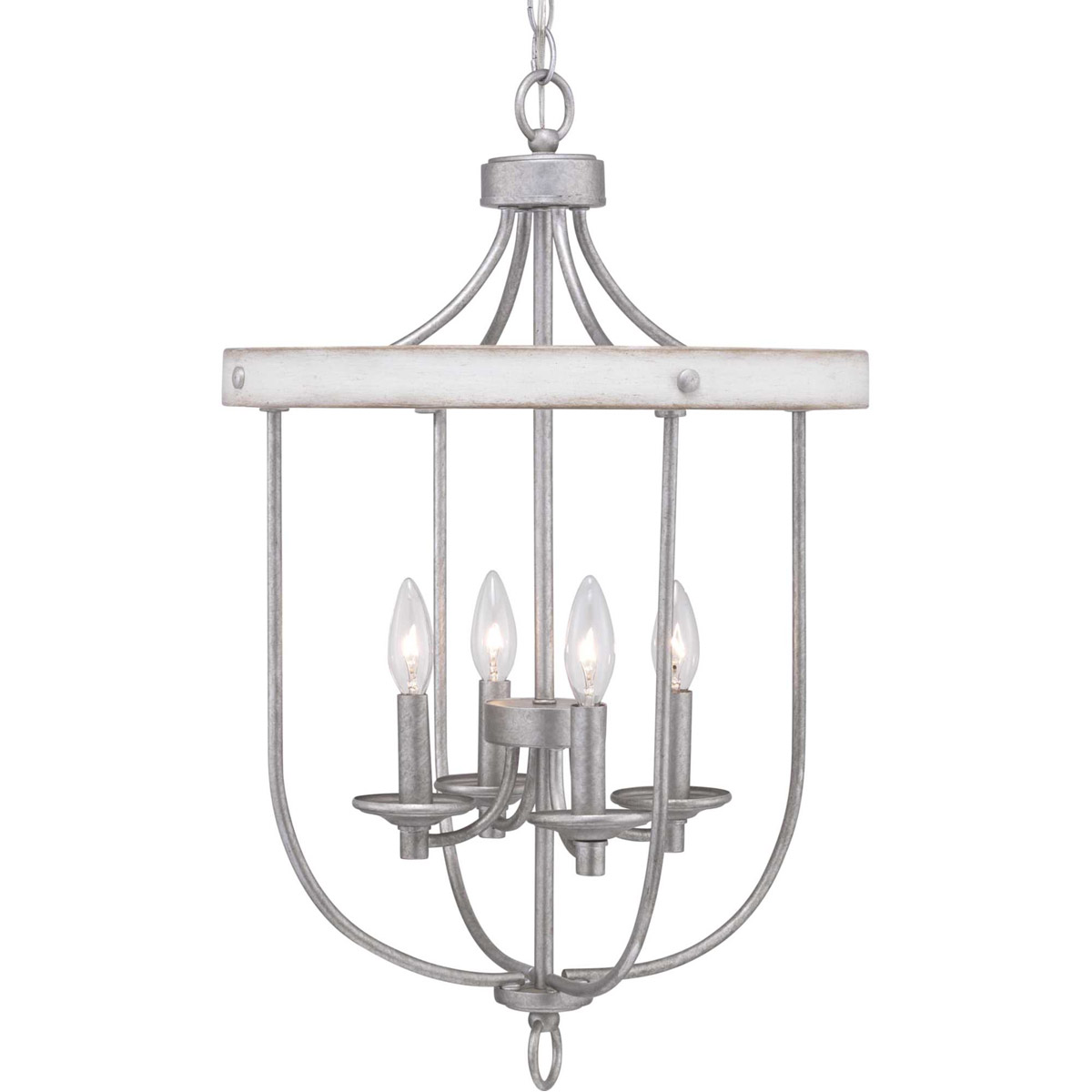Gulliver 4 Light 17.13 inch Galvanized Foyer Pendant Ceiling Light