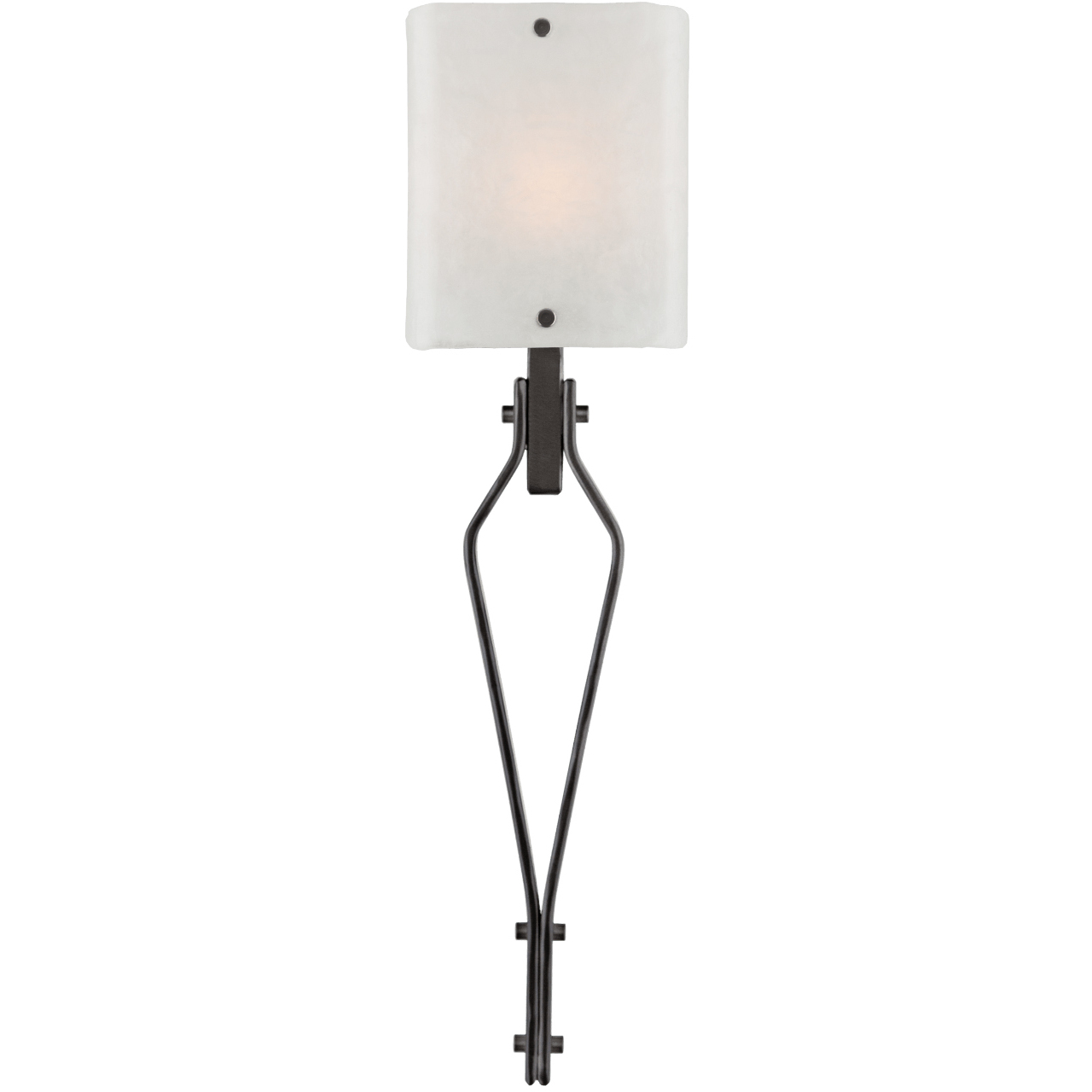 Urban Loft 1 Light 5.5 inch Classic Silver Cover Sconce Wall Light in Bronze Granite, Angle