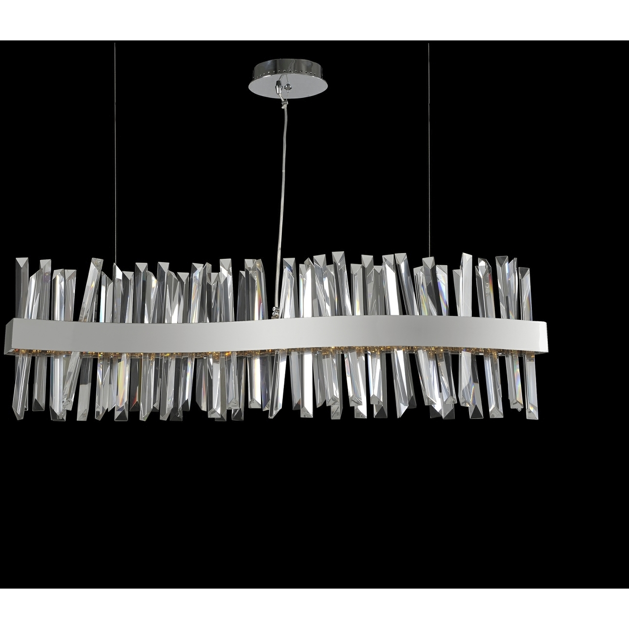 Glacier Island Light Ceiling Light in Chrome