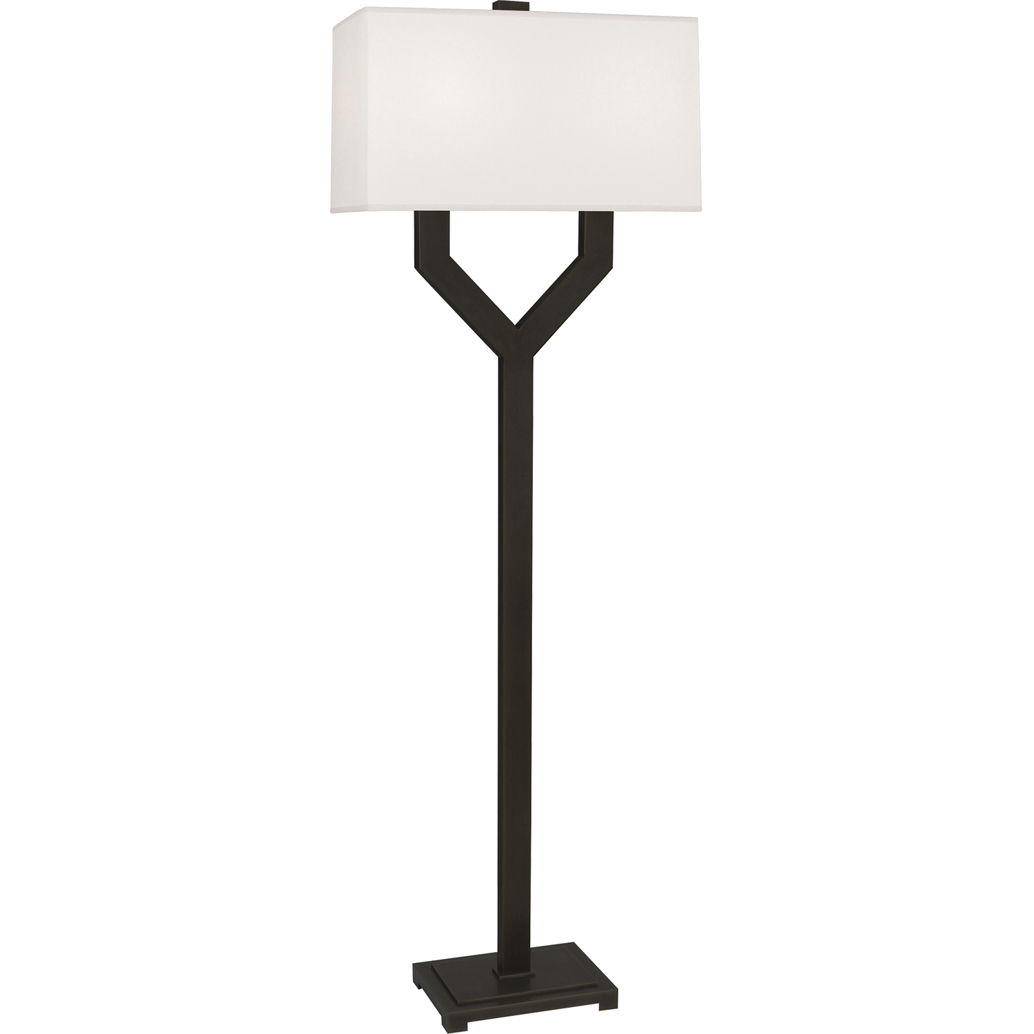 Valerie 63 inch 100 watt Deep Patina Bronze Floor Lamp Portable Light in Fondine