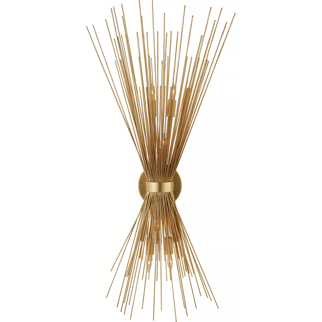 Kelly Wearstler Strada 6 Light 12 inch Gild Sconce Wall Light, Large