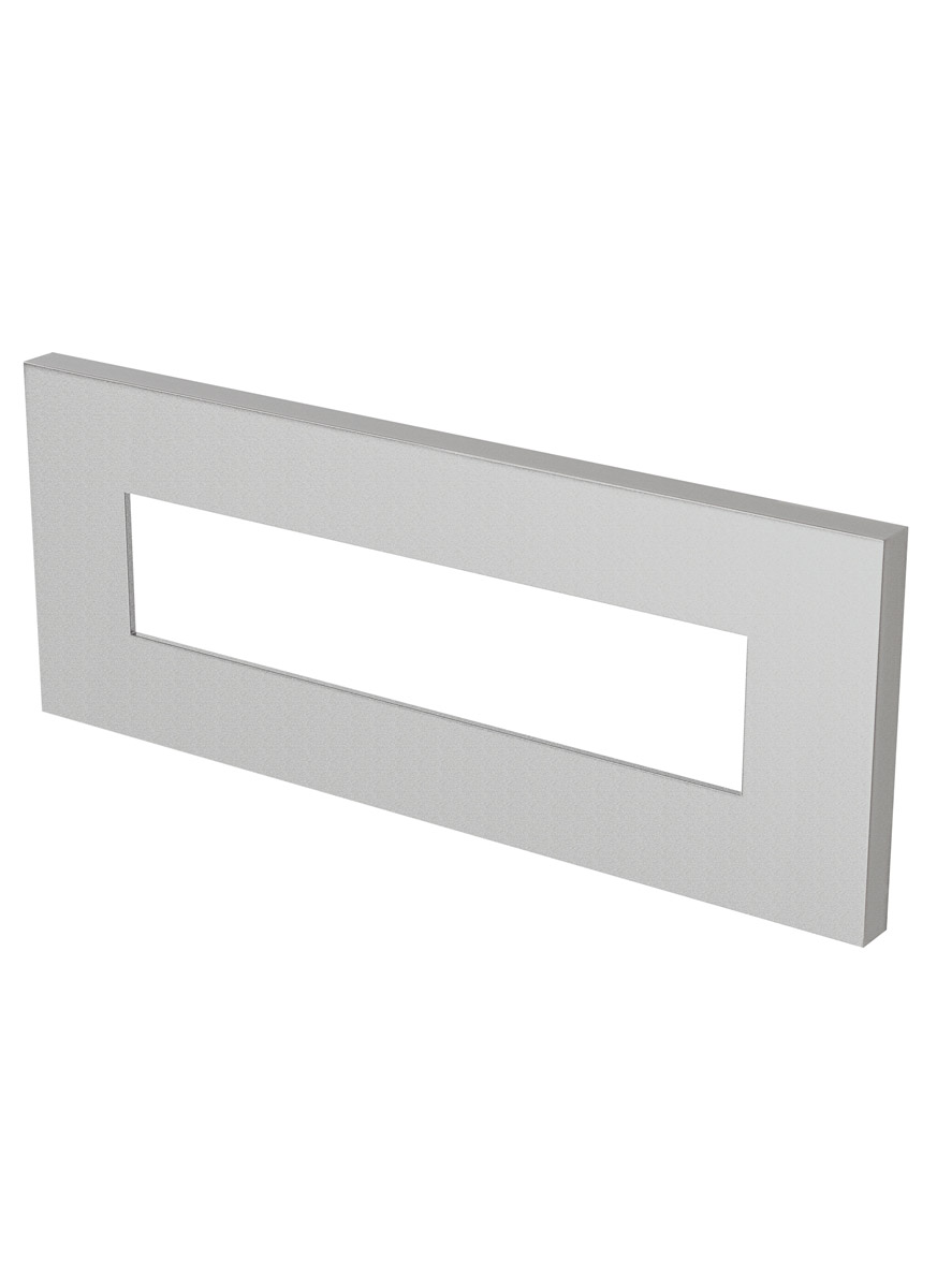 LED Brick Lighting 120 8.6 watt Satin Nickel Brick Light