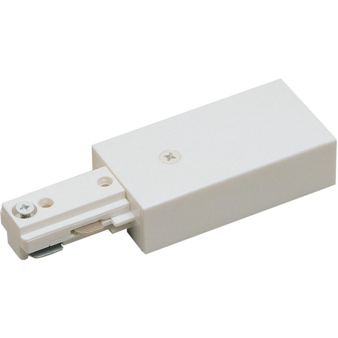 Aaliyah 1 Light White Track Ceiling Light
