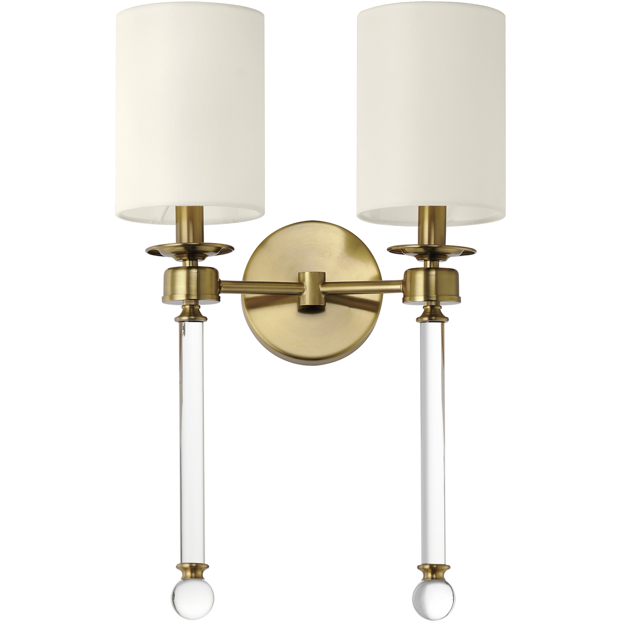 Lucent 2 Light 13.75 inch Heritage Wall Sconce Wall Light