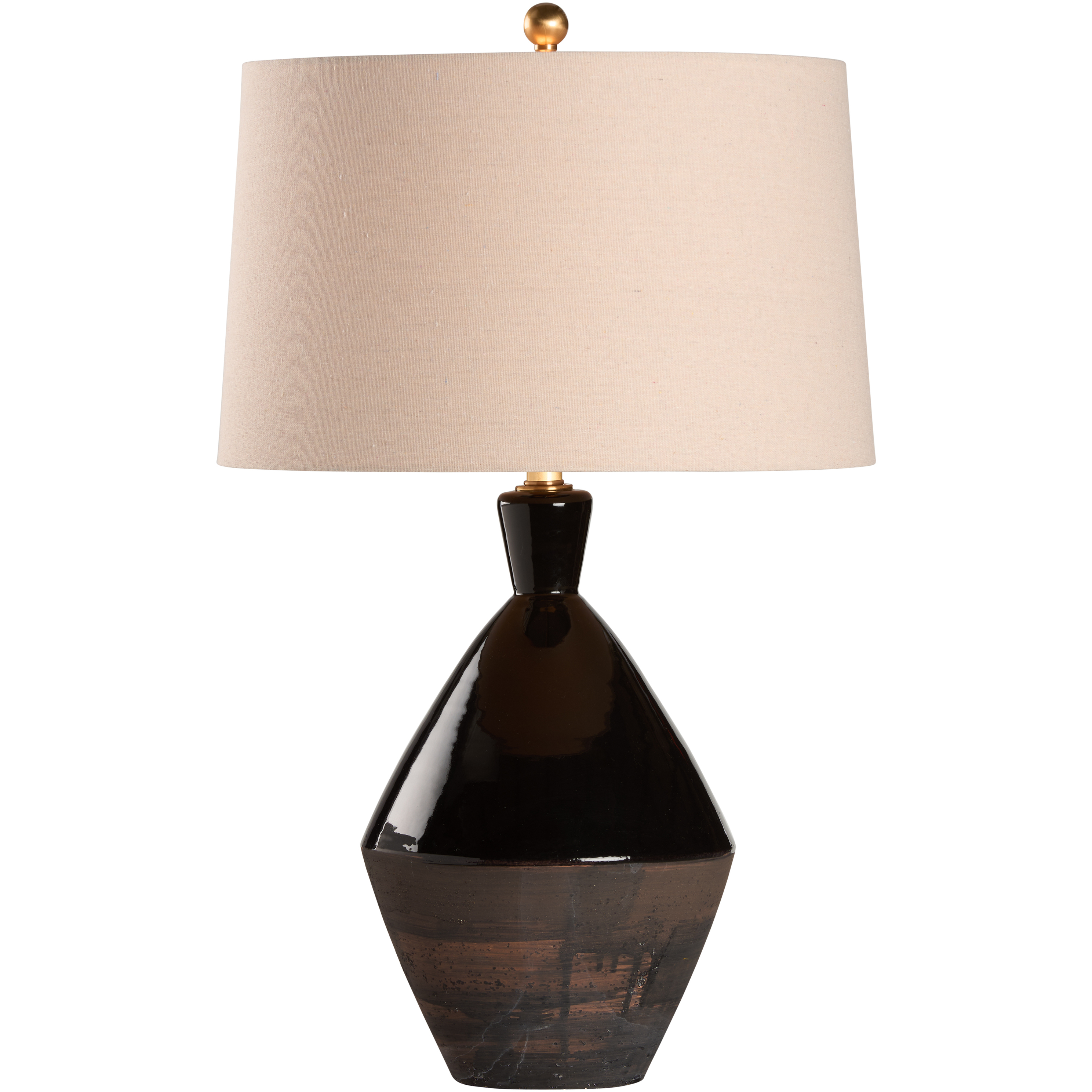 Antonello 26.5 inch 100.00 watt Brown Table Lamp Portable Light