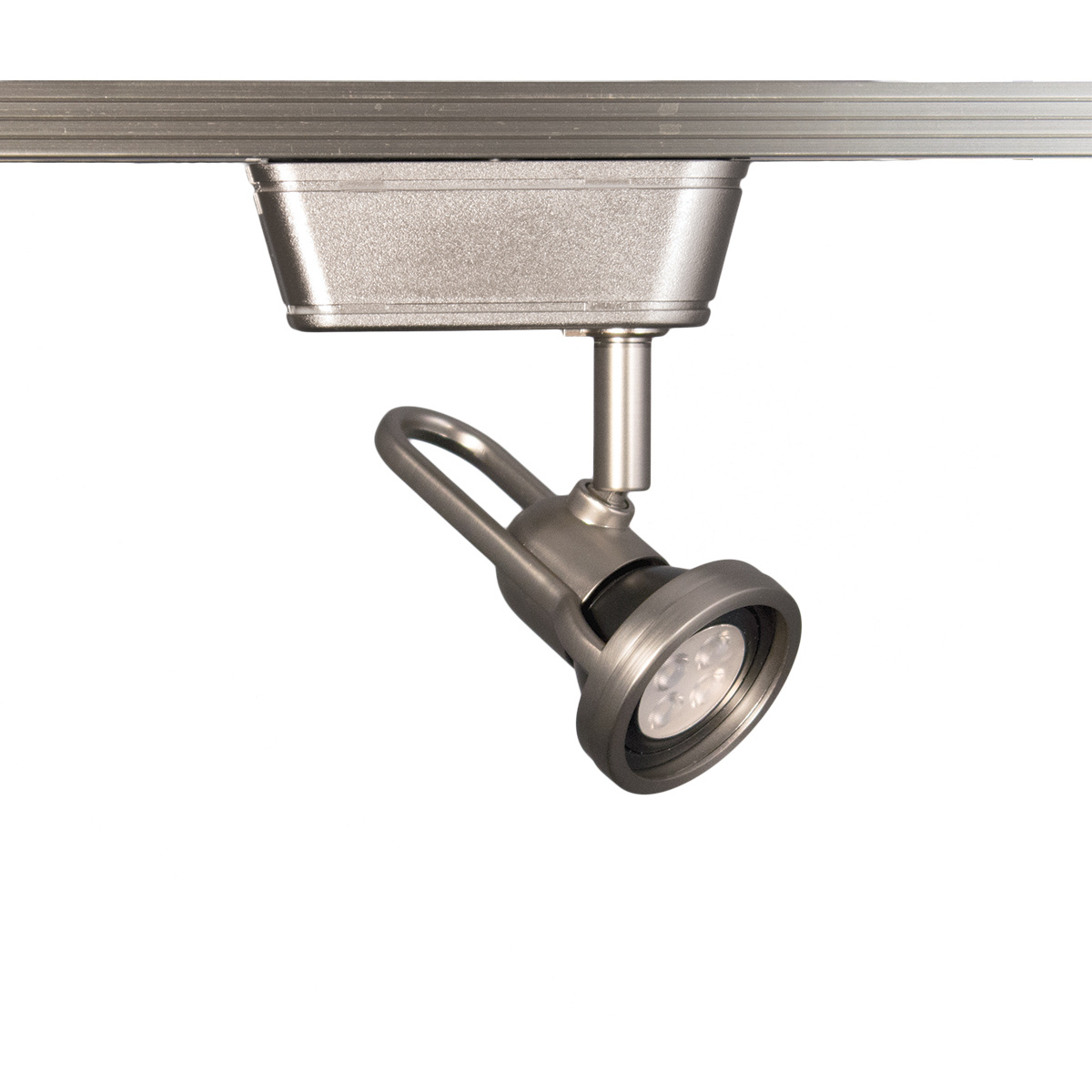 Dune 1 Light 120 Brushed Nickel Track Head Ceiling Light in J/J2 Track