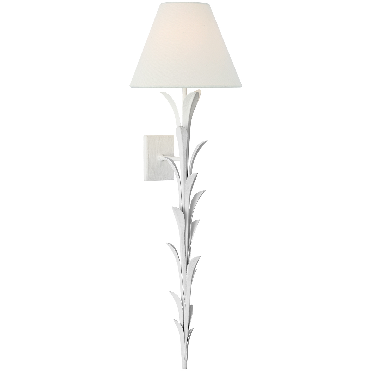 Chapman & Myers Provenz LED 10 inch Plaster White Statement Sconce Wall Light