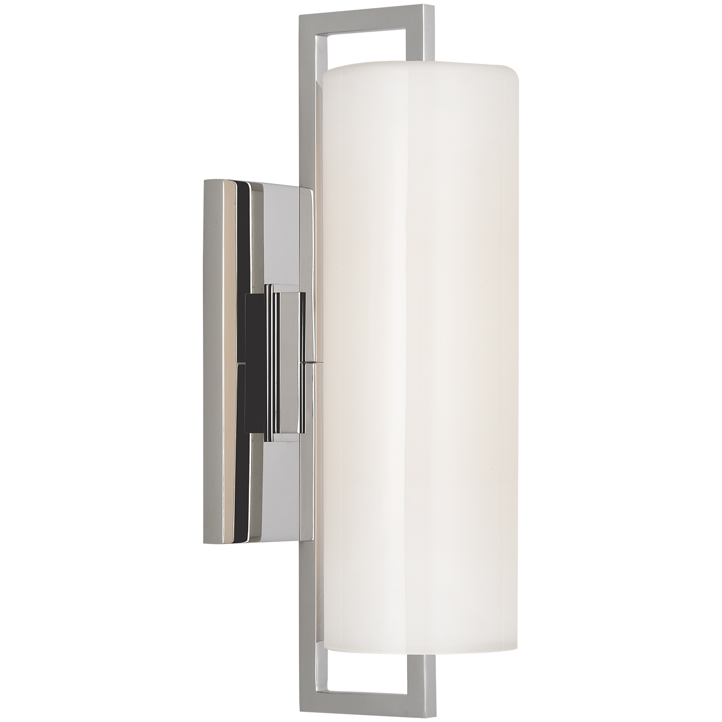 Ian K. Fowler Bowen LED 4.5 inch Polished Nickel Linear Bath Sconce Wall Light