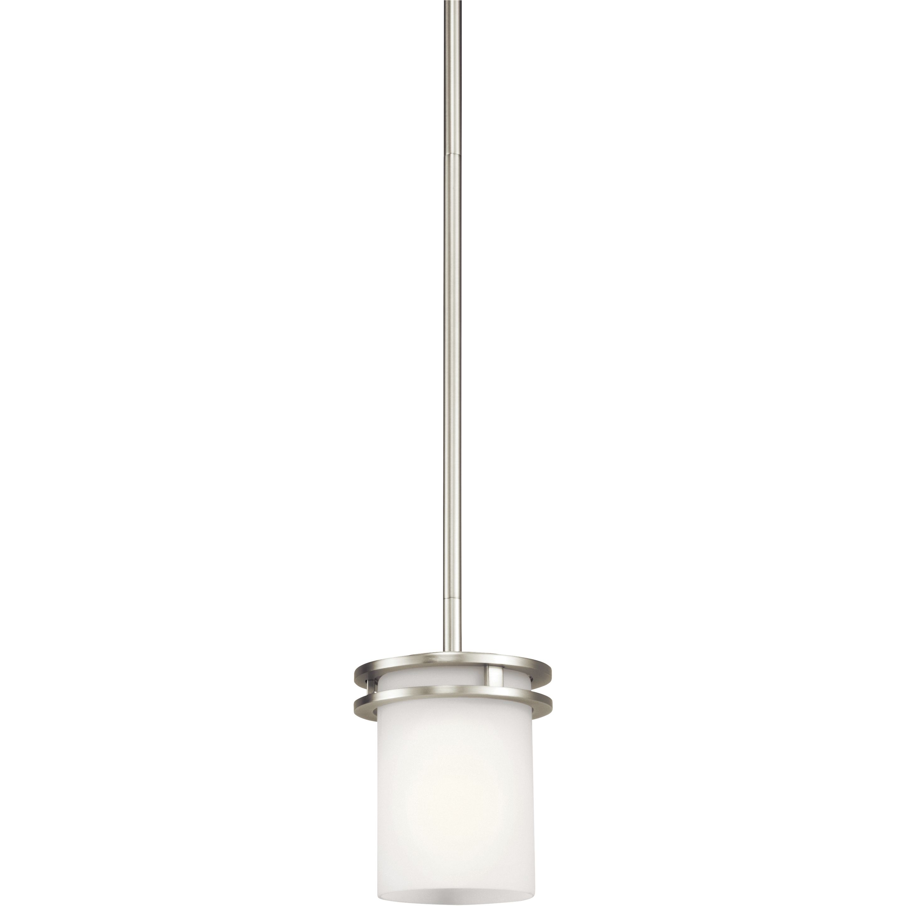 Hendrik 1 Light 5.25 inch Brushed Nickel Mini Pendant Ceiling Light