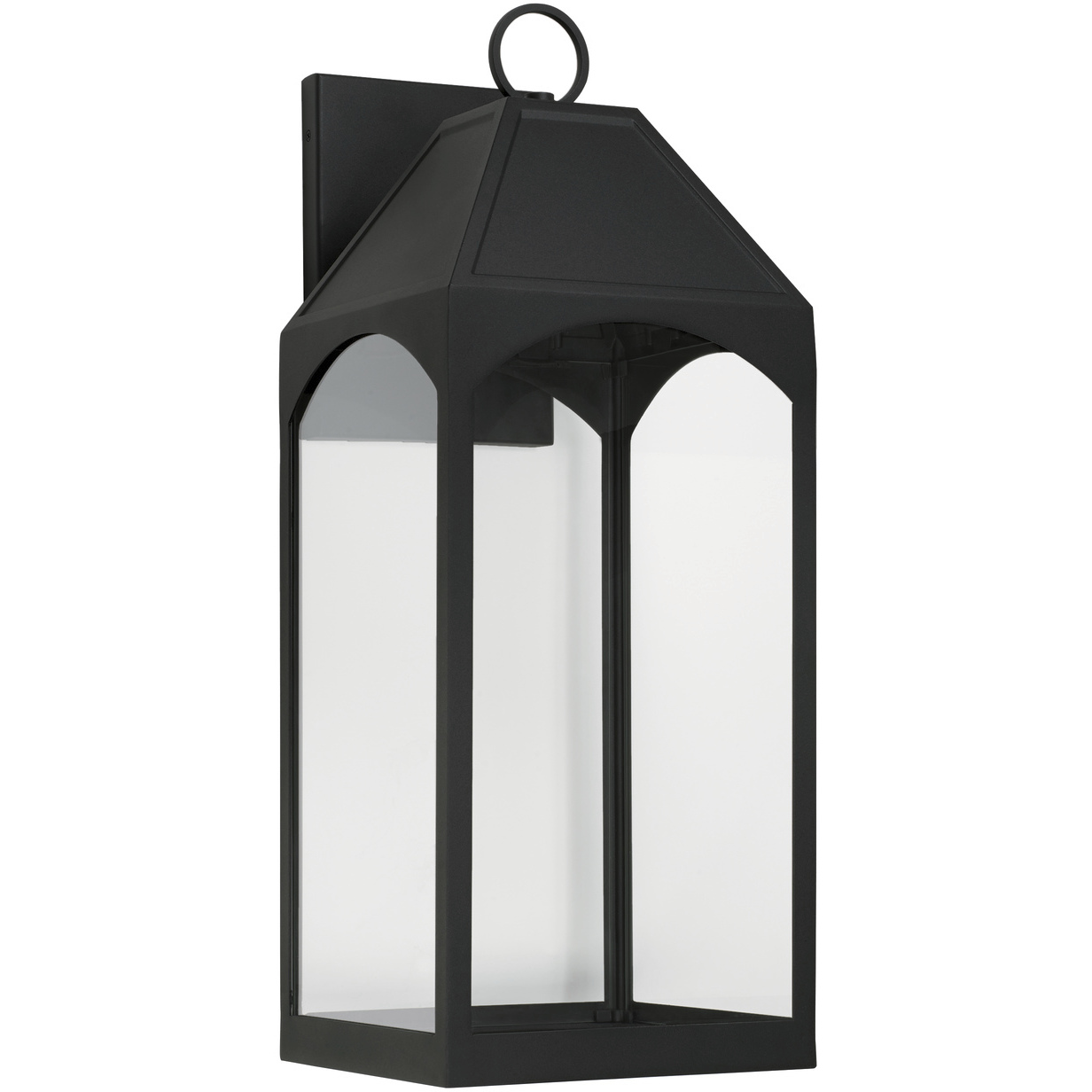 Burton LED 26.25 inch Black Outdoor Wall Lantern