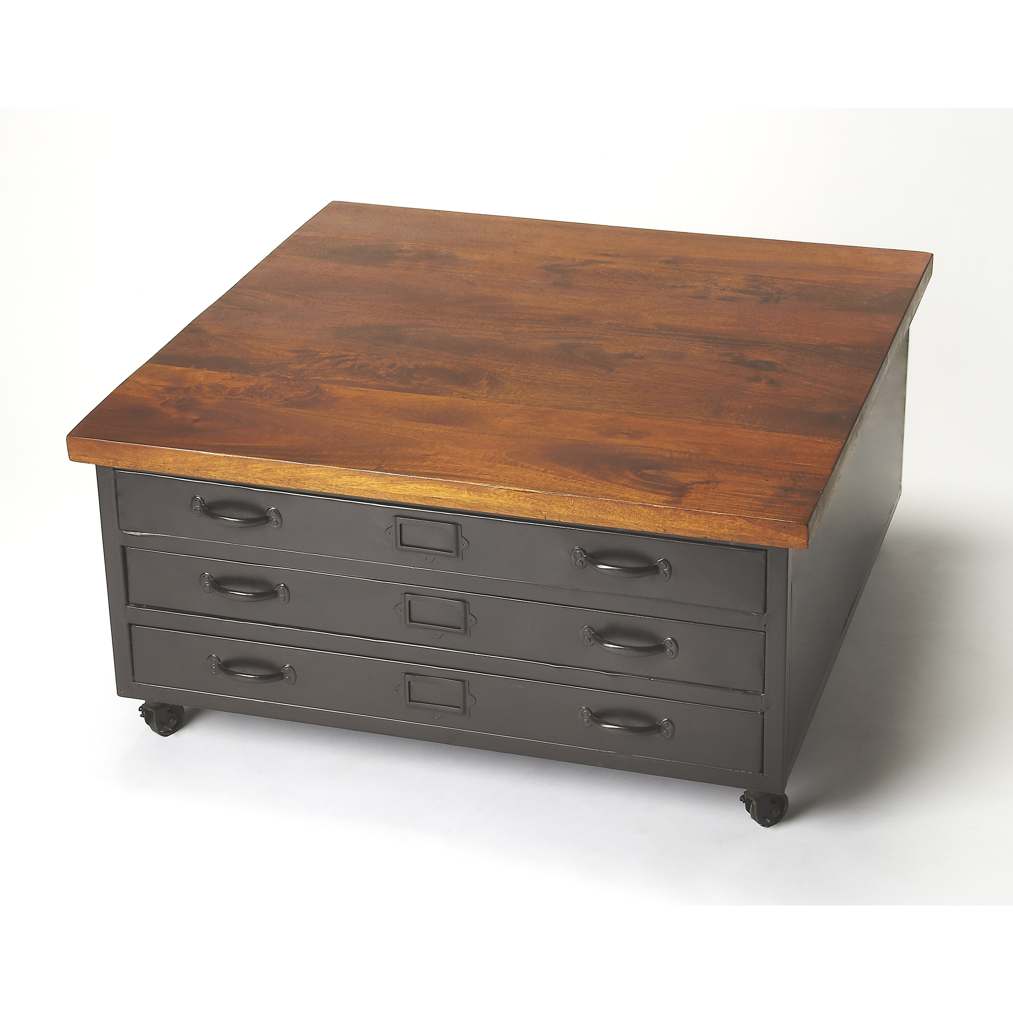 Galvin  36 X 36 inch Industrial Chic Cocktail Table