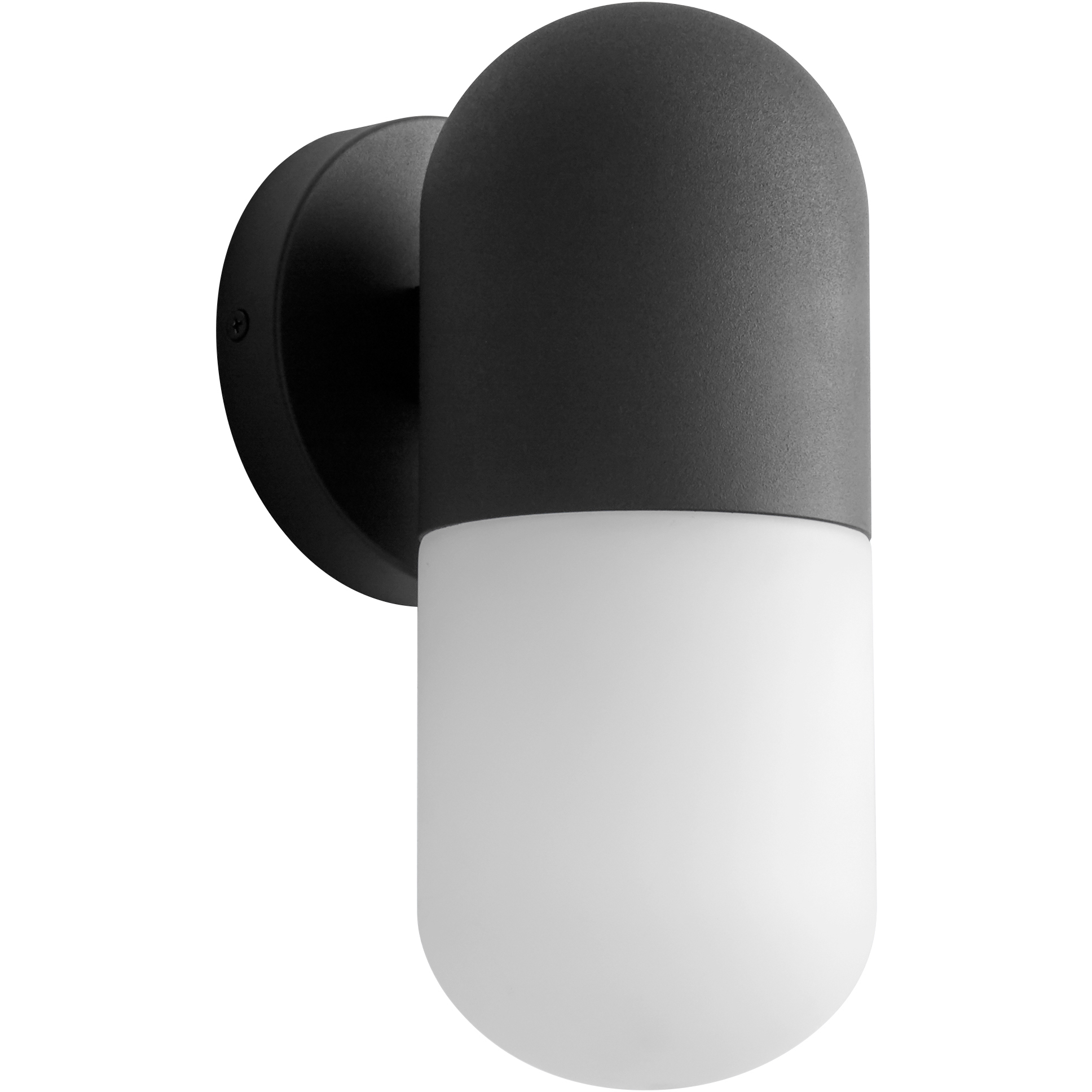 Corpus 1 Light 10 inch Black Outdoor Wall Sconce