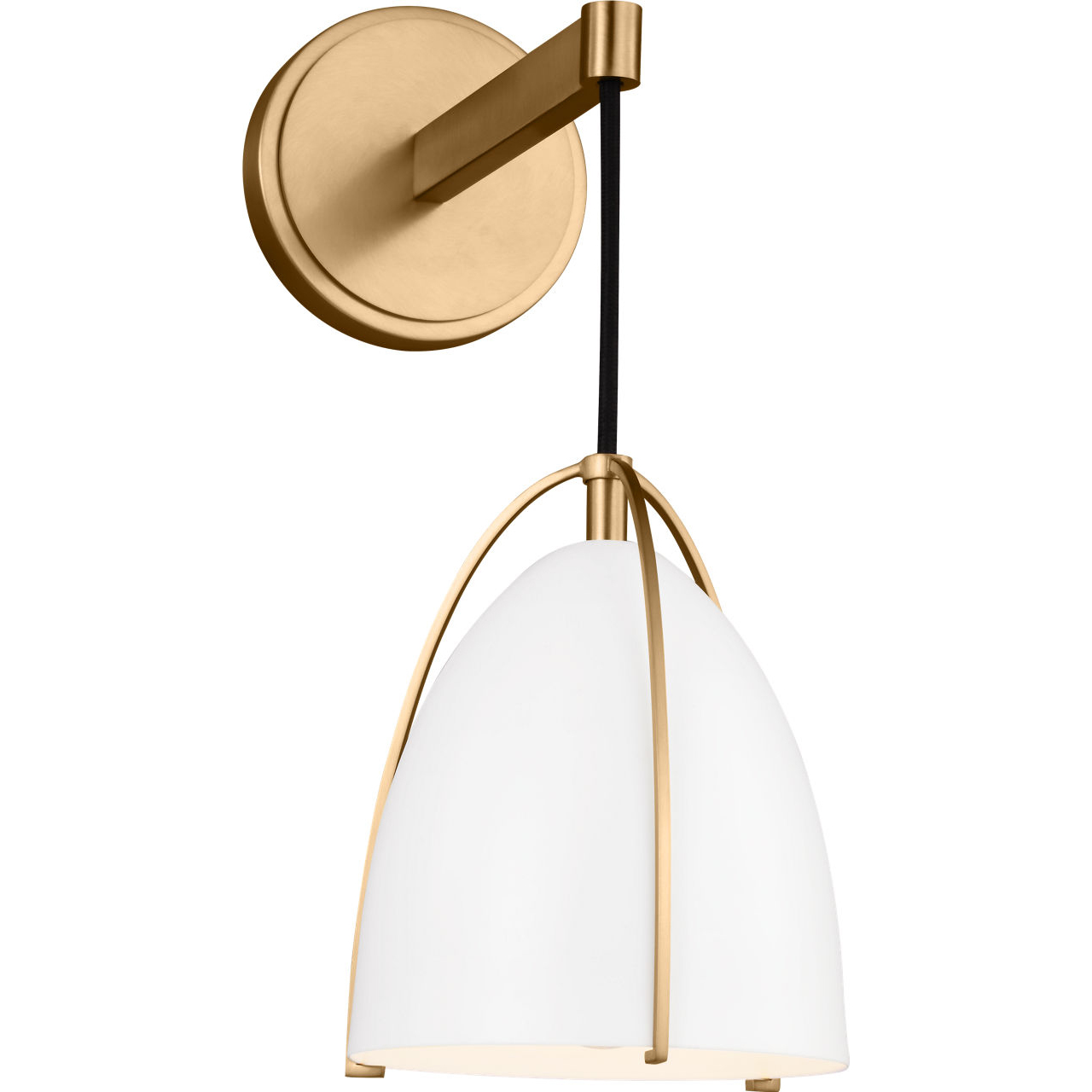 Sean Lavin Norman 1 Light 6 inch Satin Brass Wall Bath Fixture Wall Light