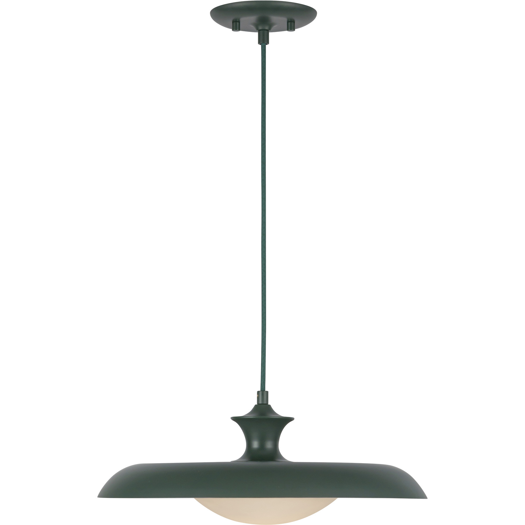Alora Mood Minori 1 Light 15.5 inch Pine Green Pendant Ceiling Light