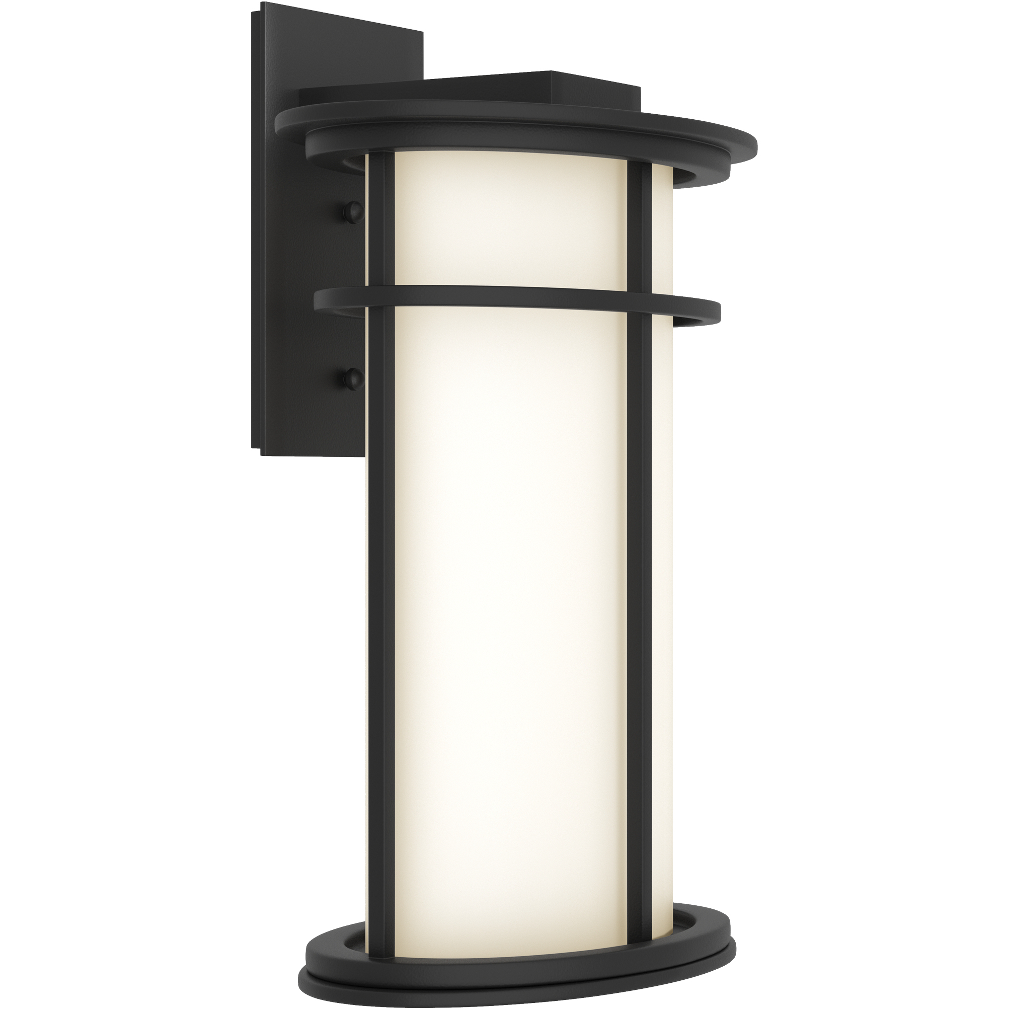Province 1 Light 15.4 inch Coastal Black Outdoor Sconce, Large