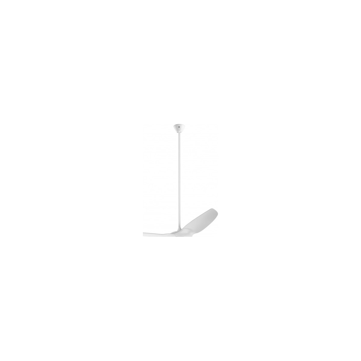 Haiku L White Fan Downrod in 62.8 in