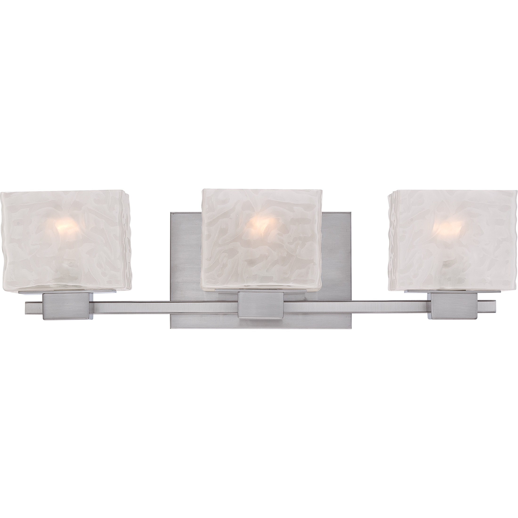 Quoizel Melody 3 Light 24 inch Brushed Nickel Bath Light Wall Light MLD8603BN - Open Box