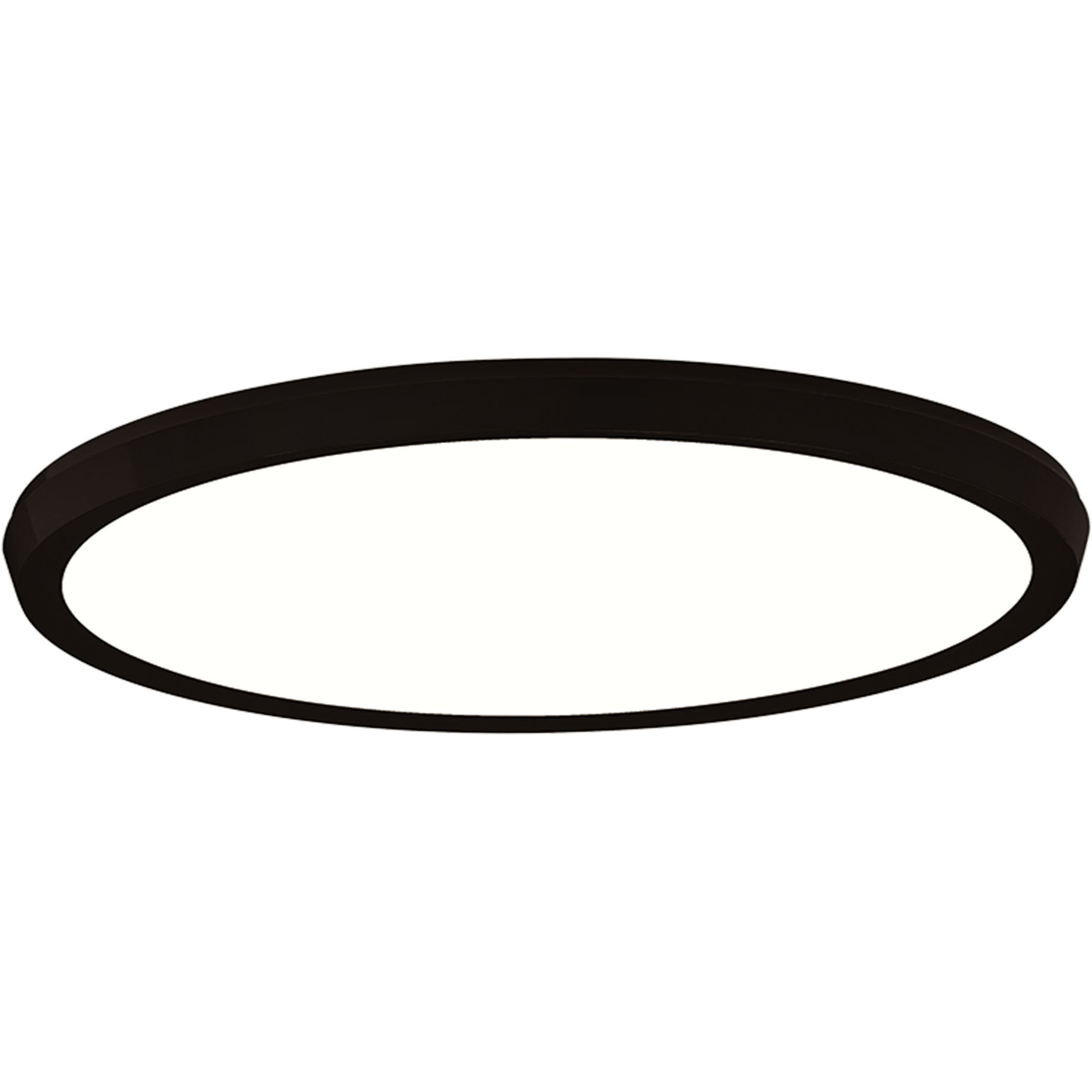 Argo LED 15 inch Black Flush Mount Ceiling Light