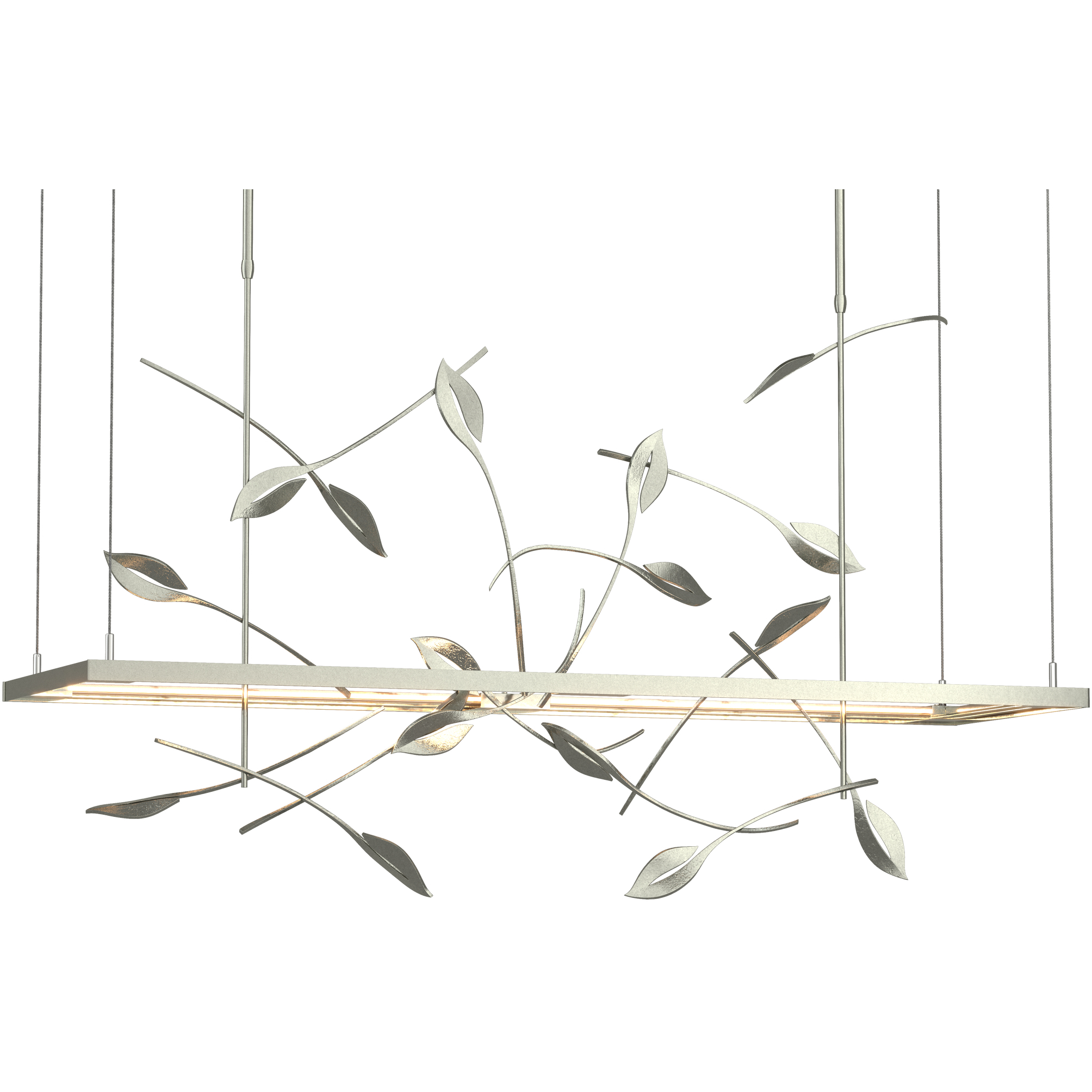 Autumn LED 53.4 inch Sterling Pendant Ceiling Light, Short