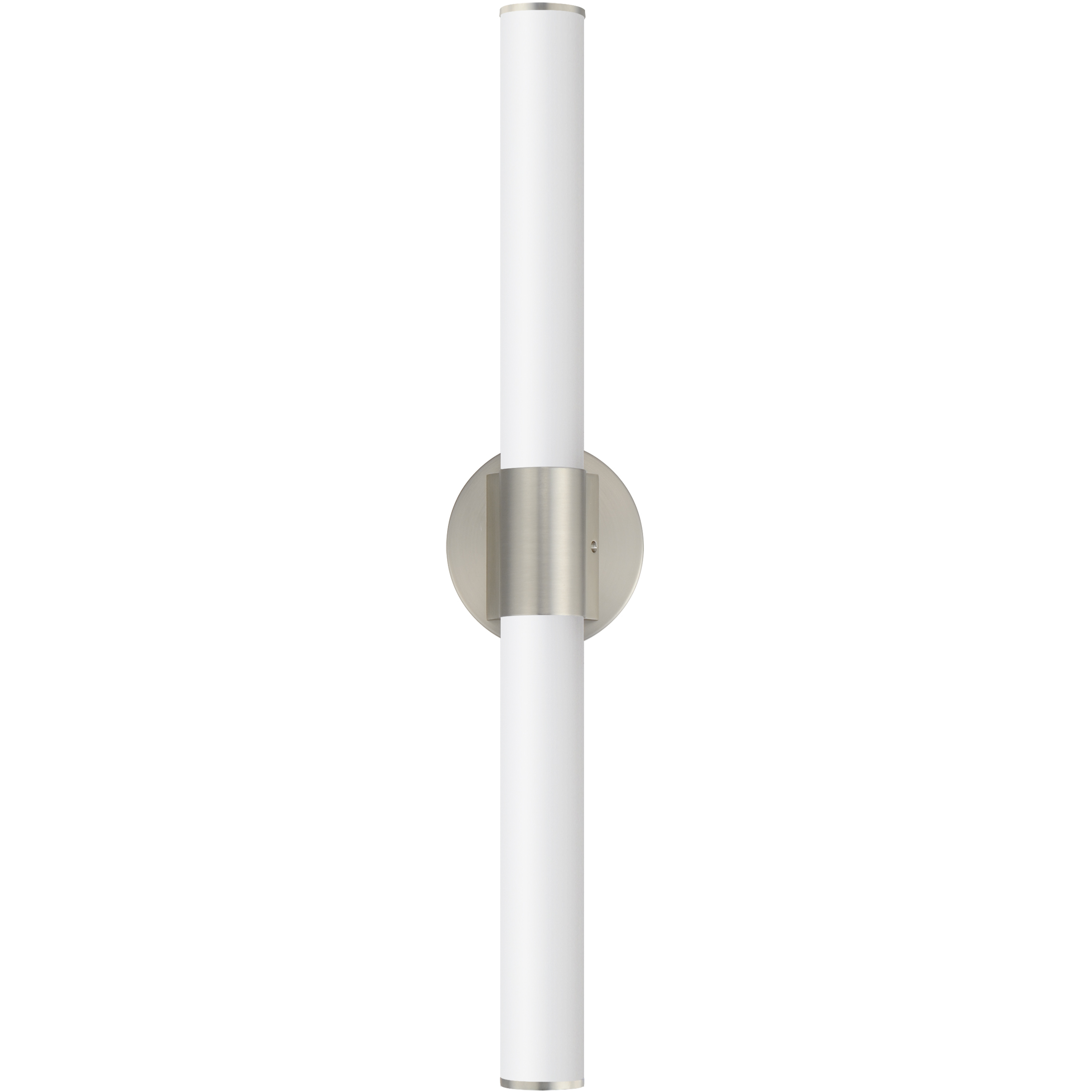 Tubo LED 30 inch Satin Nickel Bath Vanity Wall Light