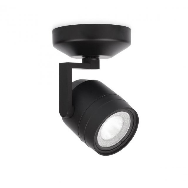 Paloma LED 4.5 inch Black Flush Mount Ceiling Light in 3500K