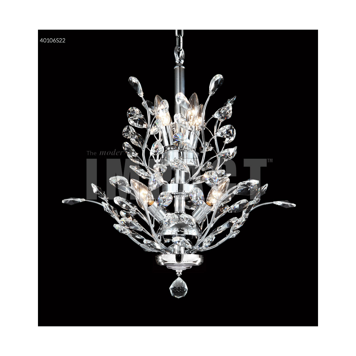 Regalia 7 Light 21 inch Silver Chandelier Ceiling Light