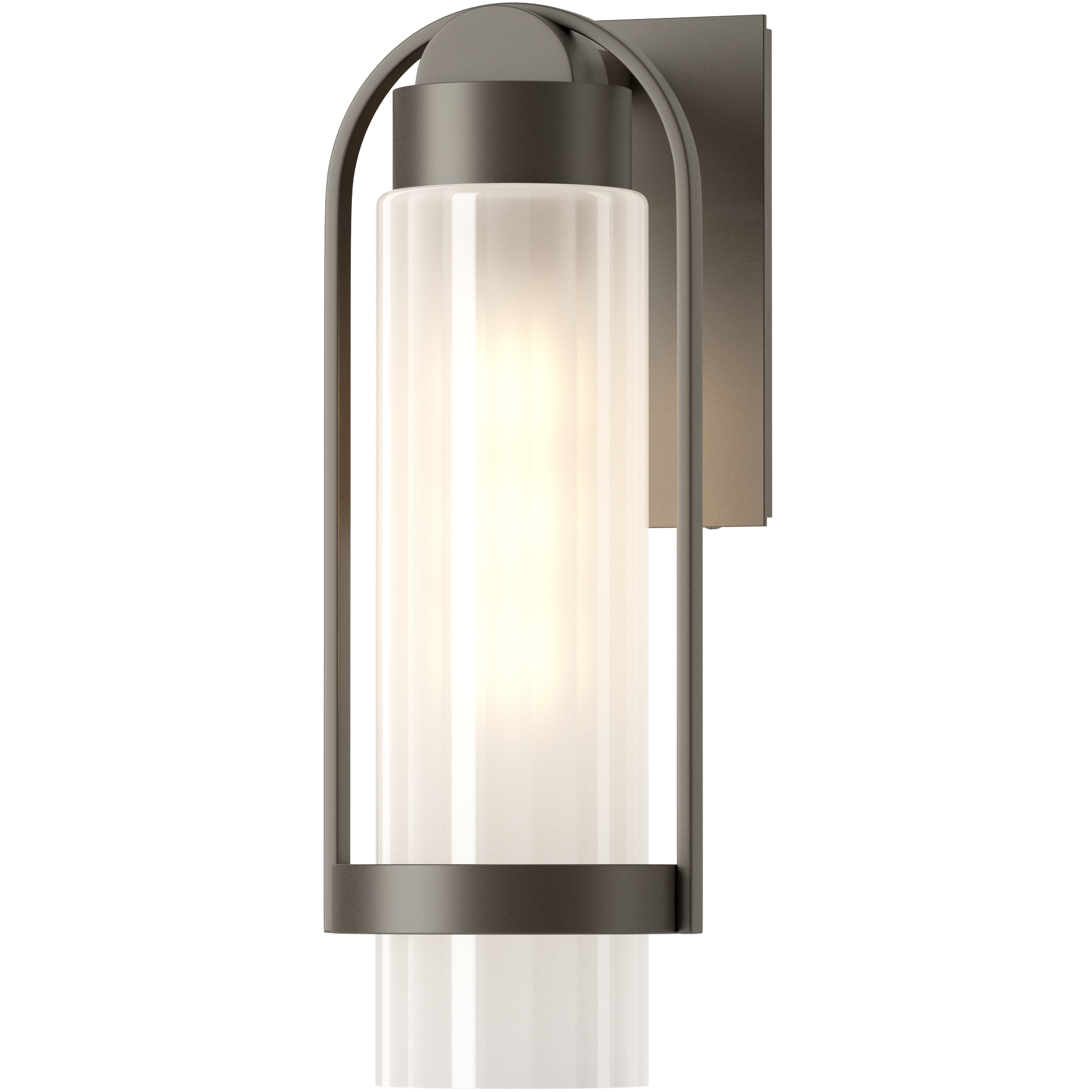 Alcove 1 Light 15.8 inch Coastal Dark Smoke Outdoor Sconce, Small - Open Box