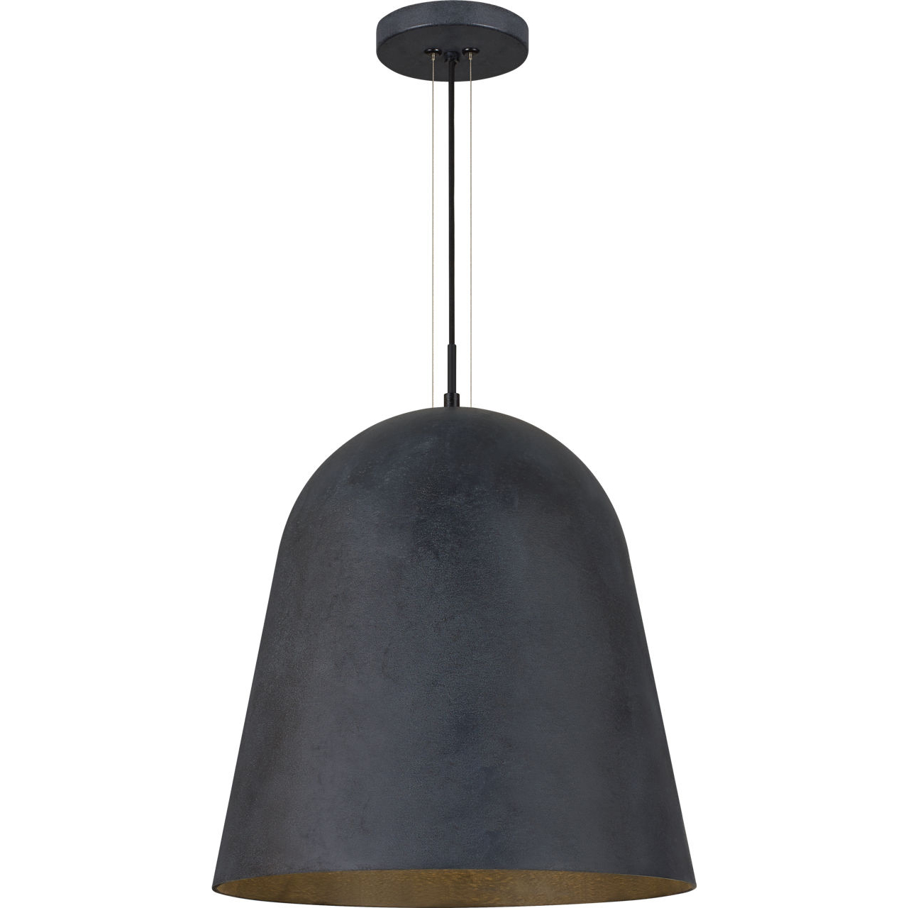 Sean Lavin Fett 1 Light 17.7 inch Weathered Zinc Pendant Ceiling Light in Incandescent