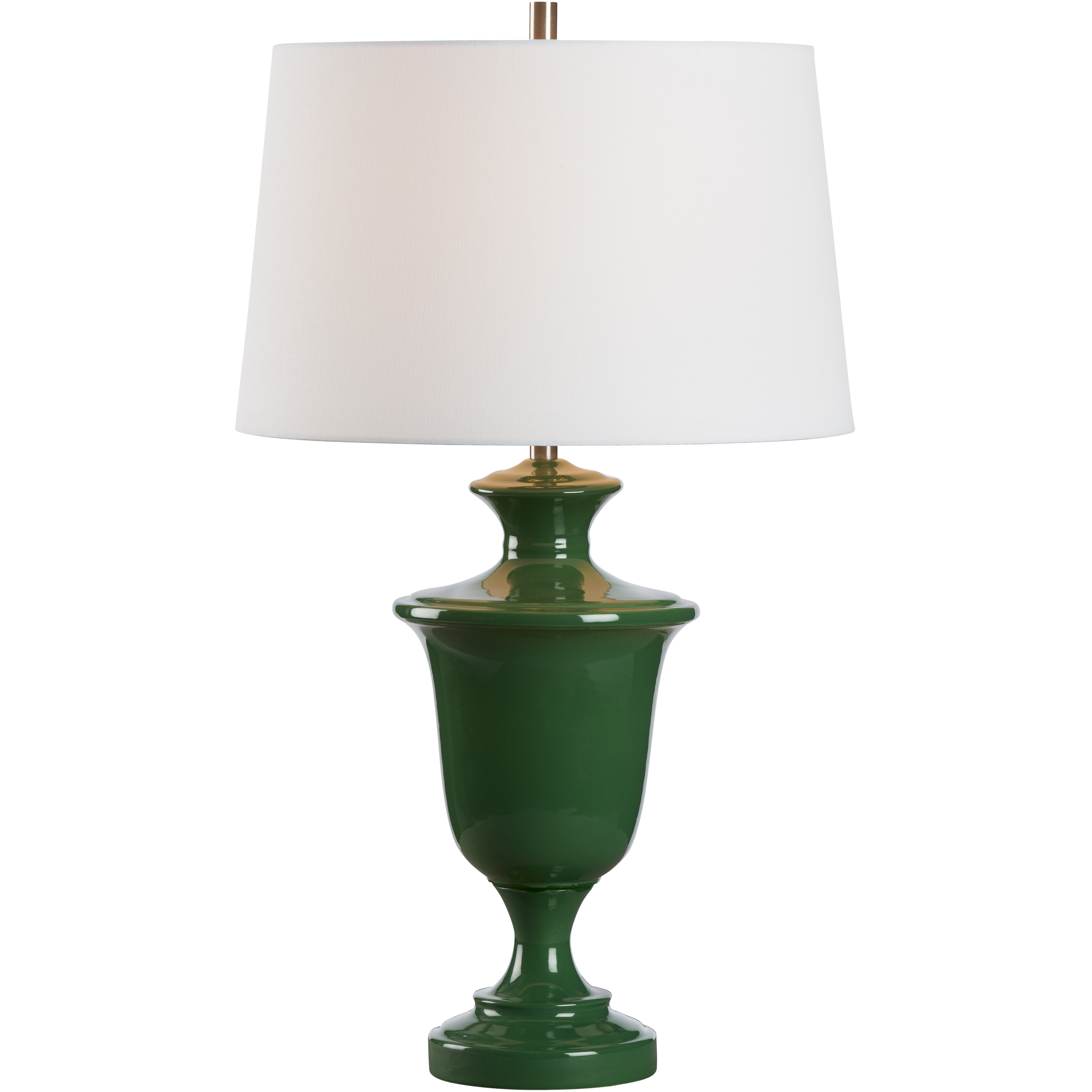 Kilnbourne 20.5 inch 100.00 watt Green Table Lamp Portable Light