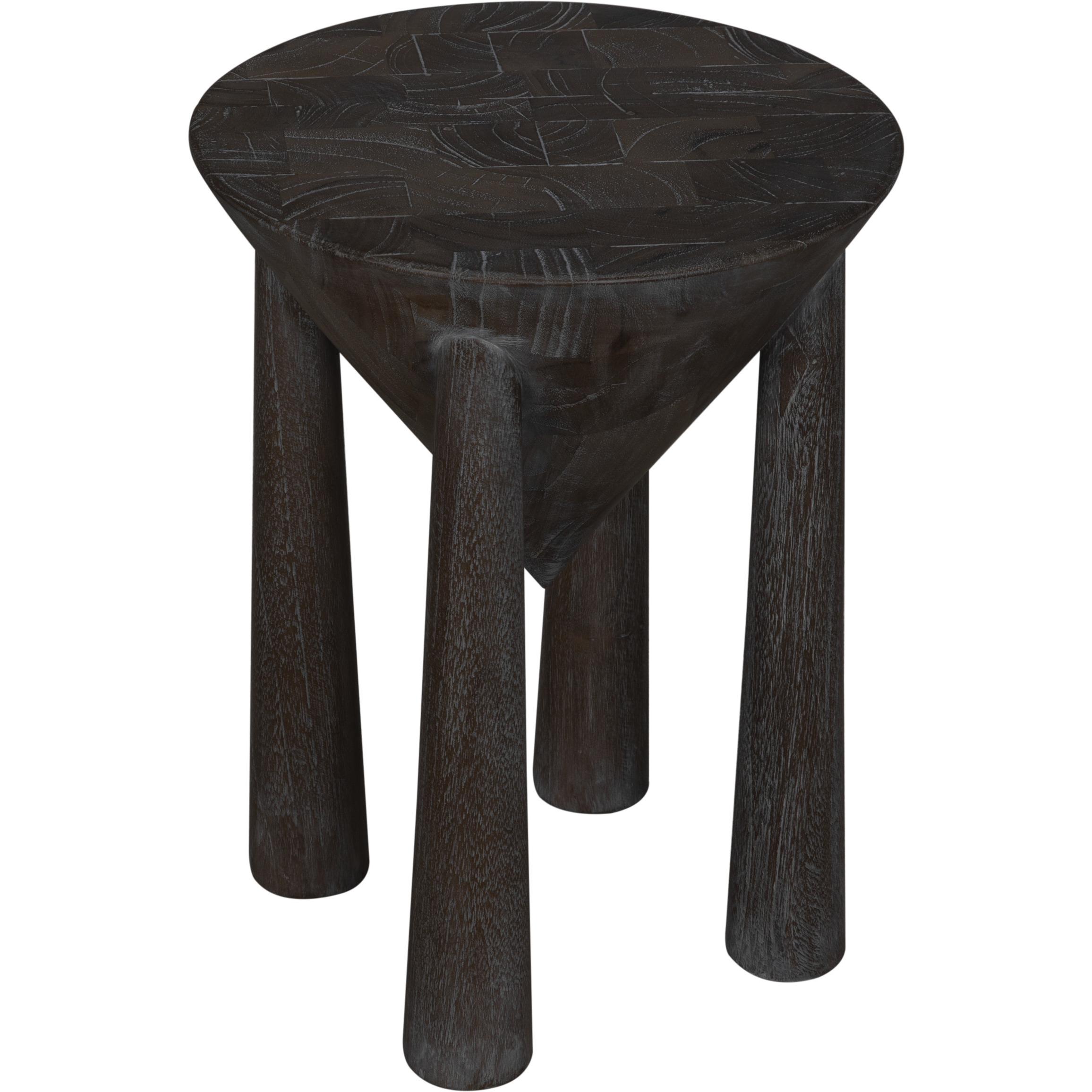Kongo 16 X 12 inch Weathered Teak Side Table