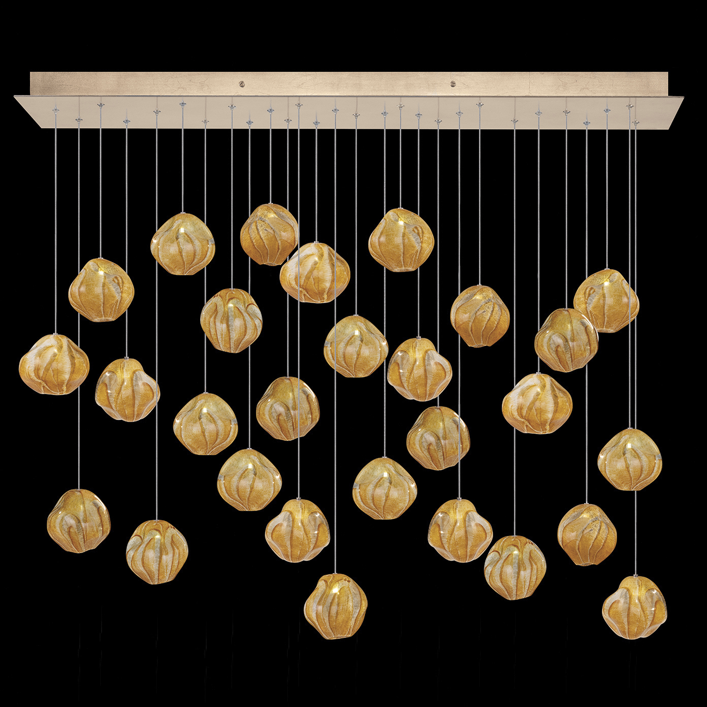 Vesta LED 54 inch Gold Pendant Ceiling Light
