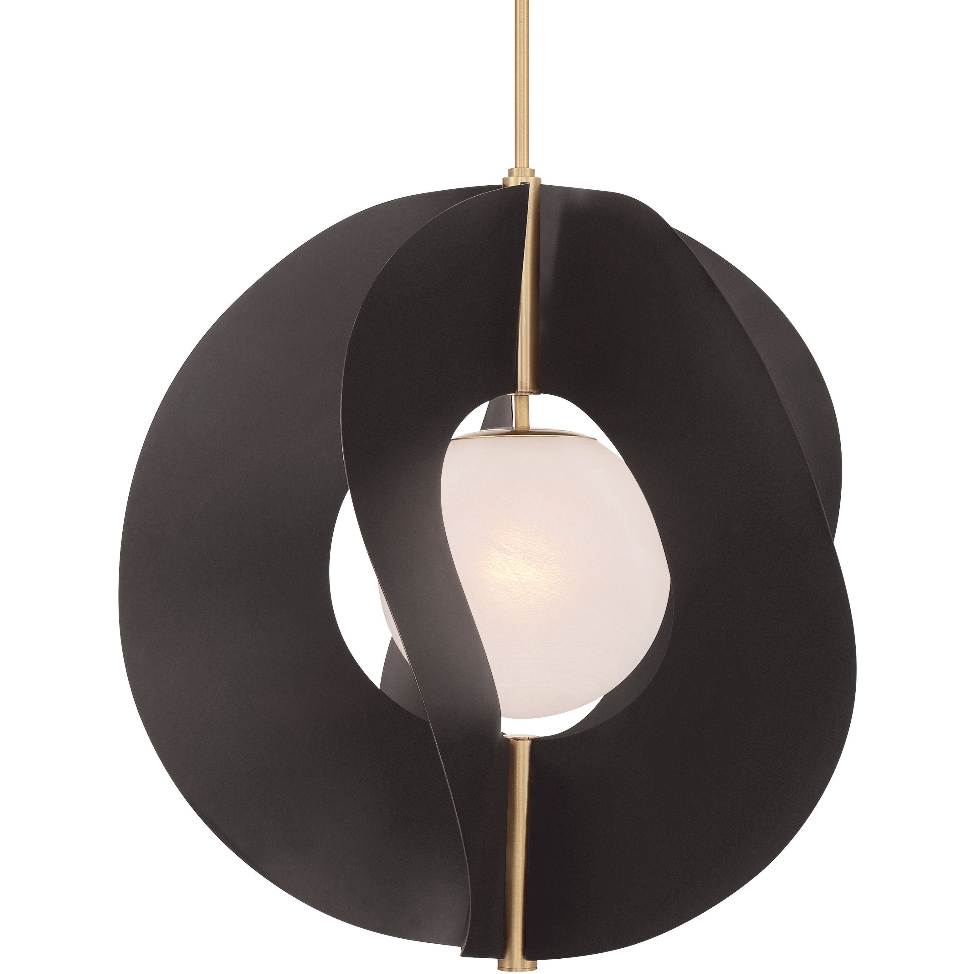 Gloria 1 Light 24 inch Legacy Brass and Dark Bronze Pendant Ceiling Light