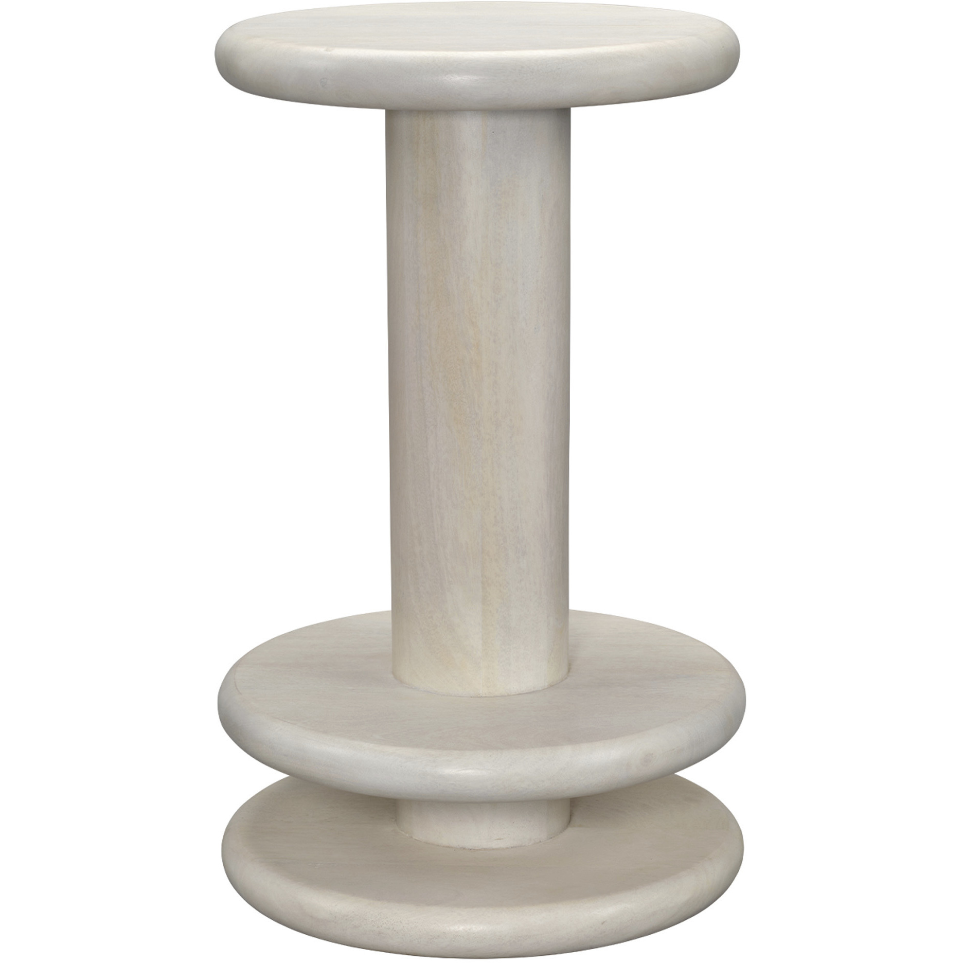 Rye 24 inch White Wash Counter Stool, Inline