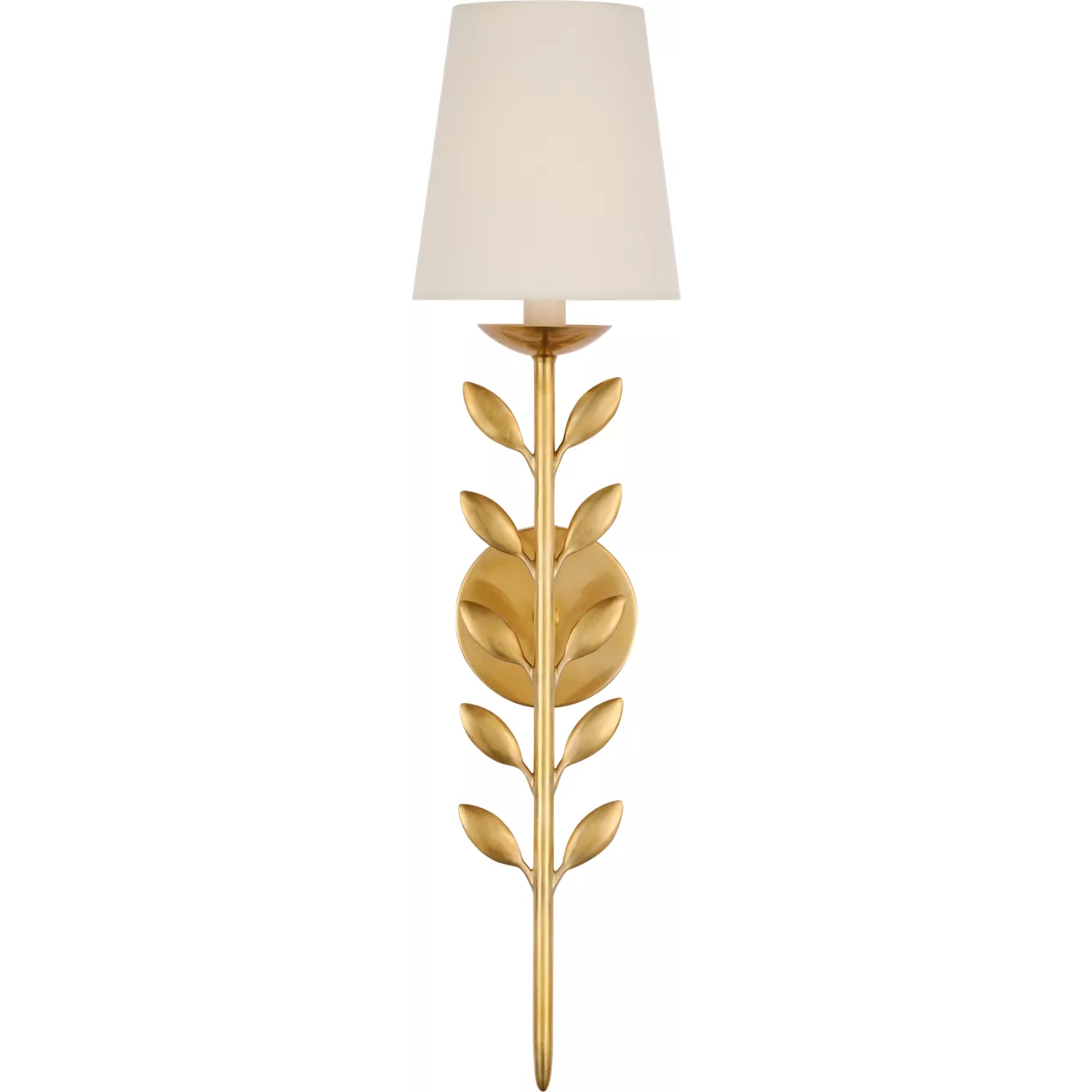 Julie Neill Eden2 LED 6.25 inch Hand-Rubbed Antique Brass Sconce Wall Light