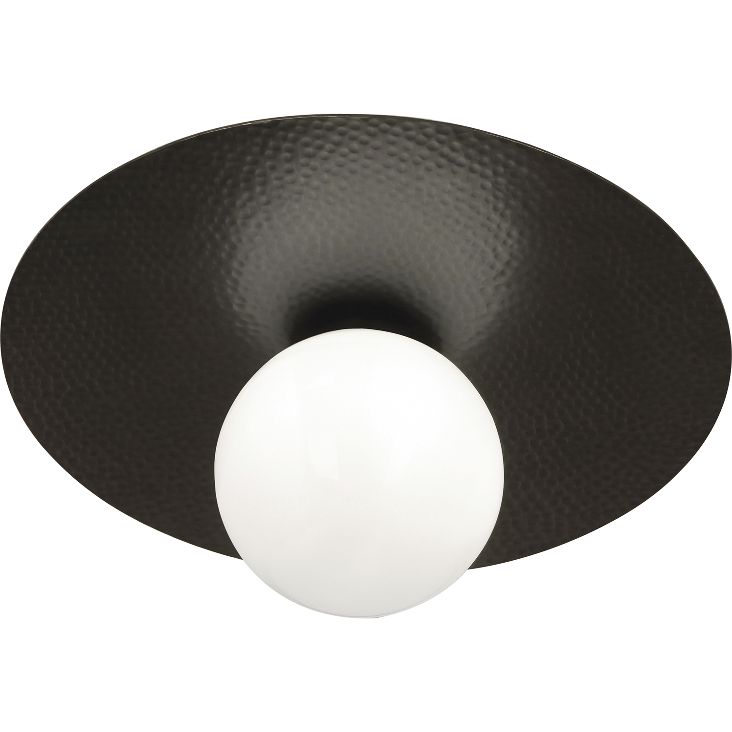 Dal LED 13 inch Deep Patina Bronze Flushmount Ceiling Light