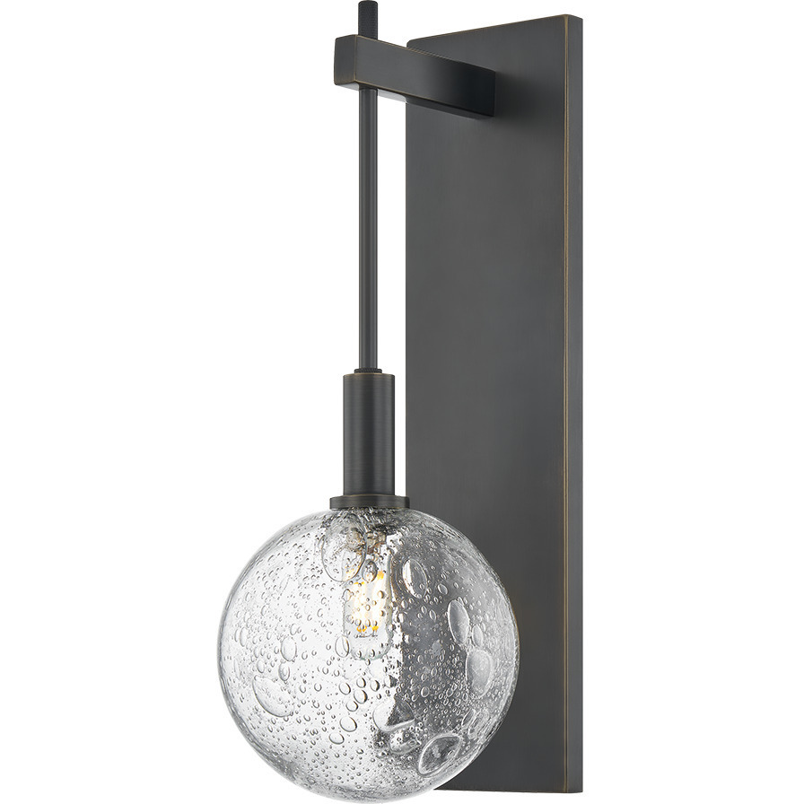 Onteora 1 Light 6 inch Distressed Bronze Wall Sconce Wall Light