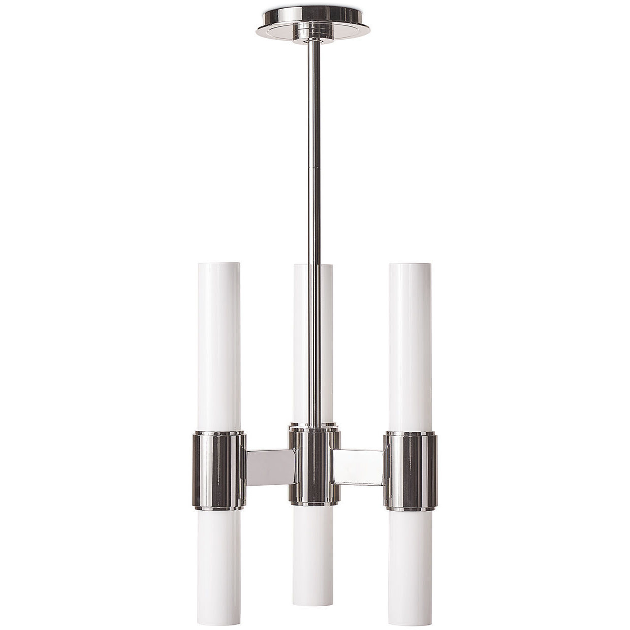Dixon 6 Light 12.5 inch Polished Nickel Pendant Ceiling Light