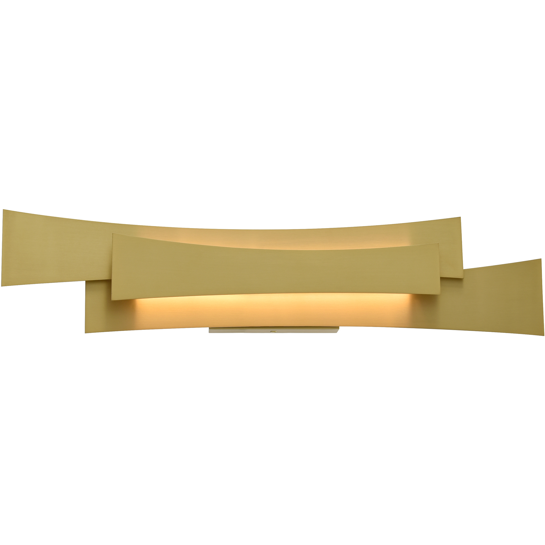Candora LED 24 inch Brass Vanity Light Wall Light
