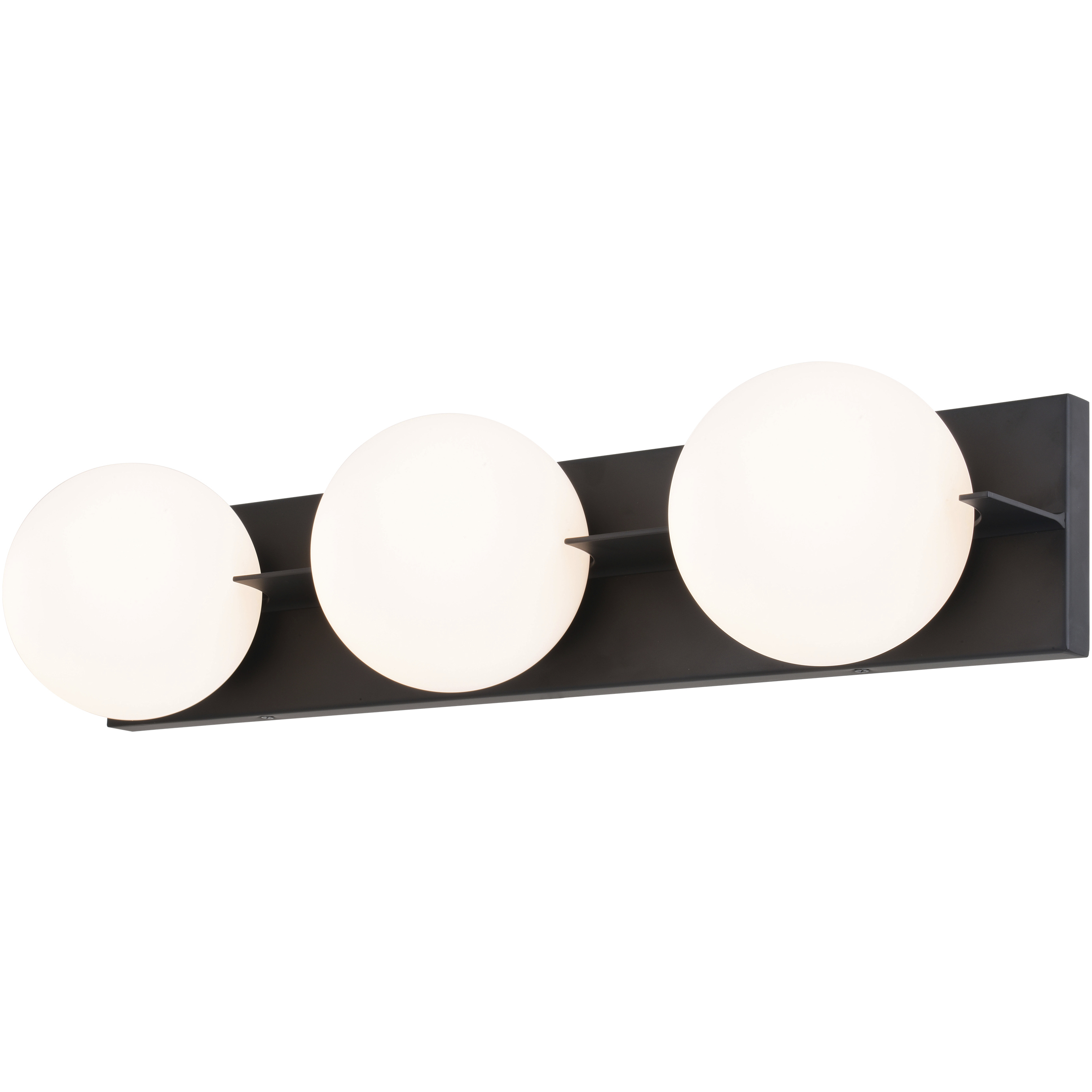 Parkview LED 24 inch Matte Black Bathroom Light Wall Light