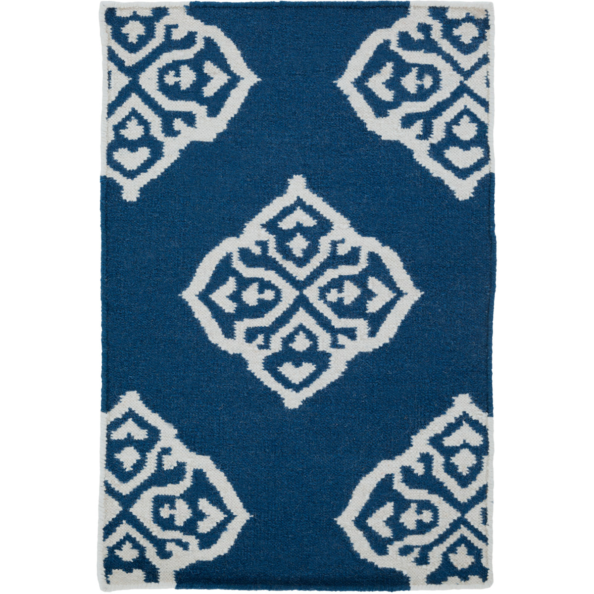 Frontier 36 X 24 inch Navy, Ivory Rug