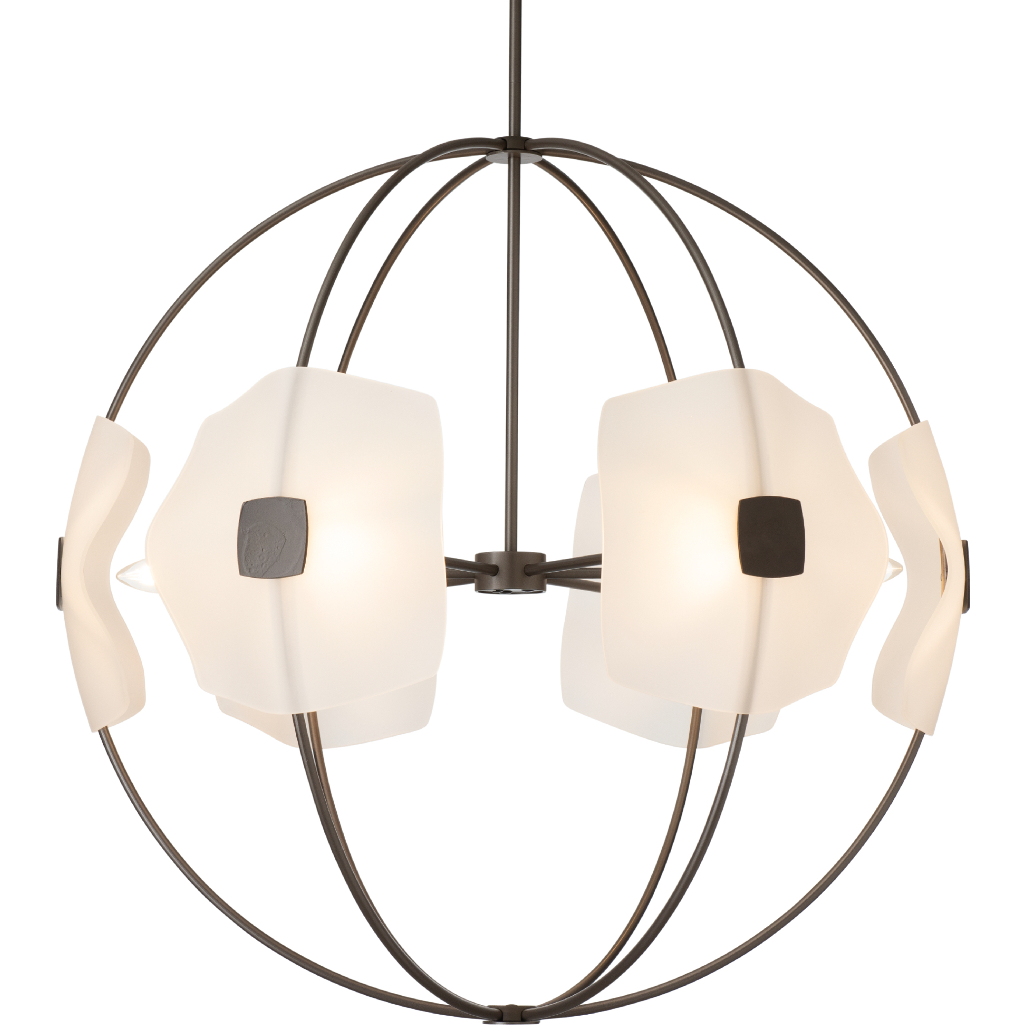 Hubbardton 1315001001 Astra 6 Light 31.7 inch Bronze Pendant