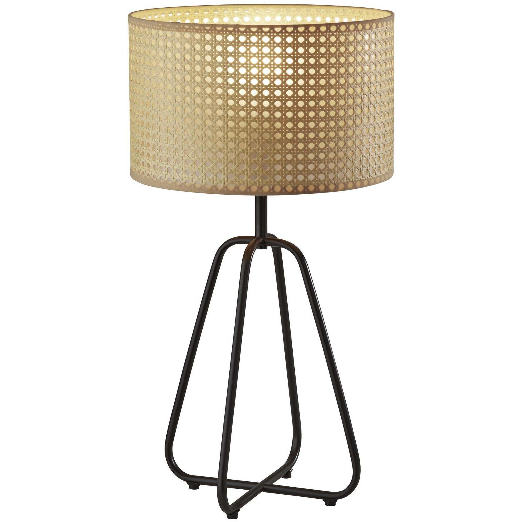 Colton 25 inch 60 watt Antique Bronze Table Lamp Portable Light
